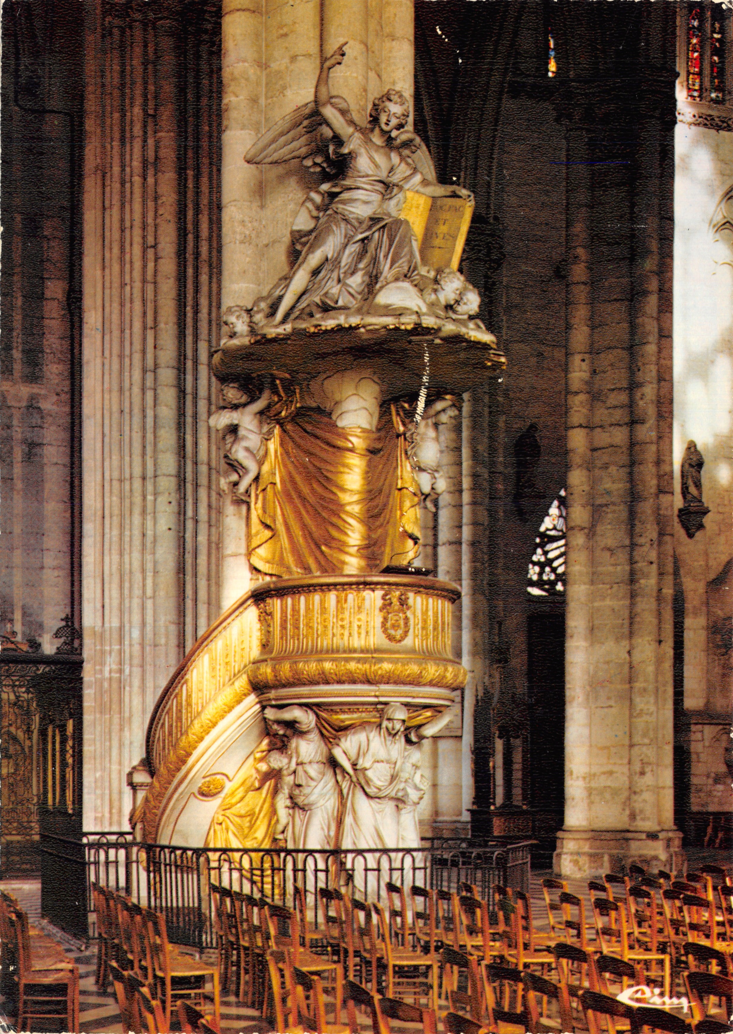 Amiens — La catedral, el trono — Editor: Cimay