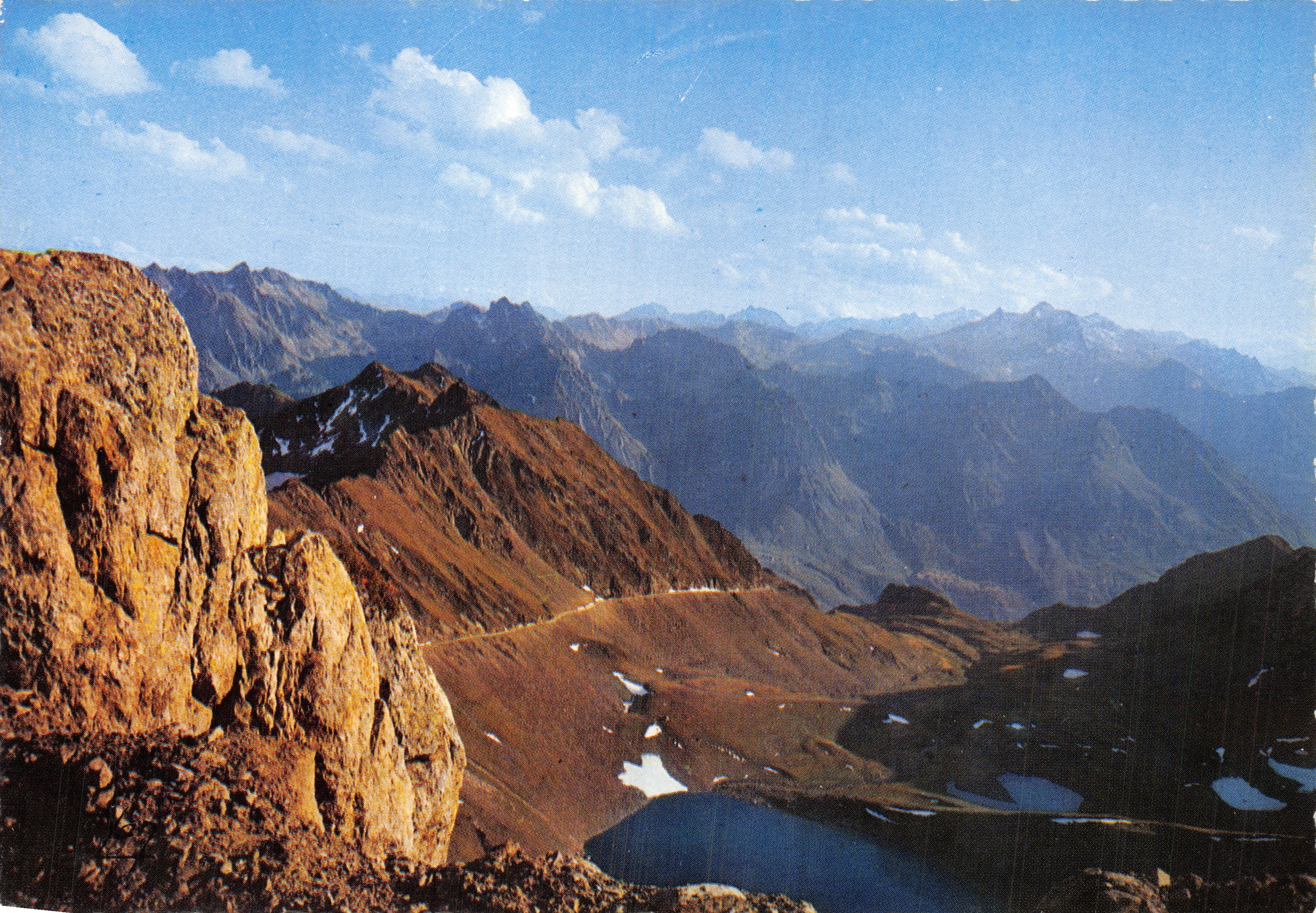Ruta del Pic du Midi y Lac d'Oncet — vista panorámica alpina — editor YAN.P. CHAMBON, Lourdes