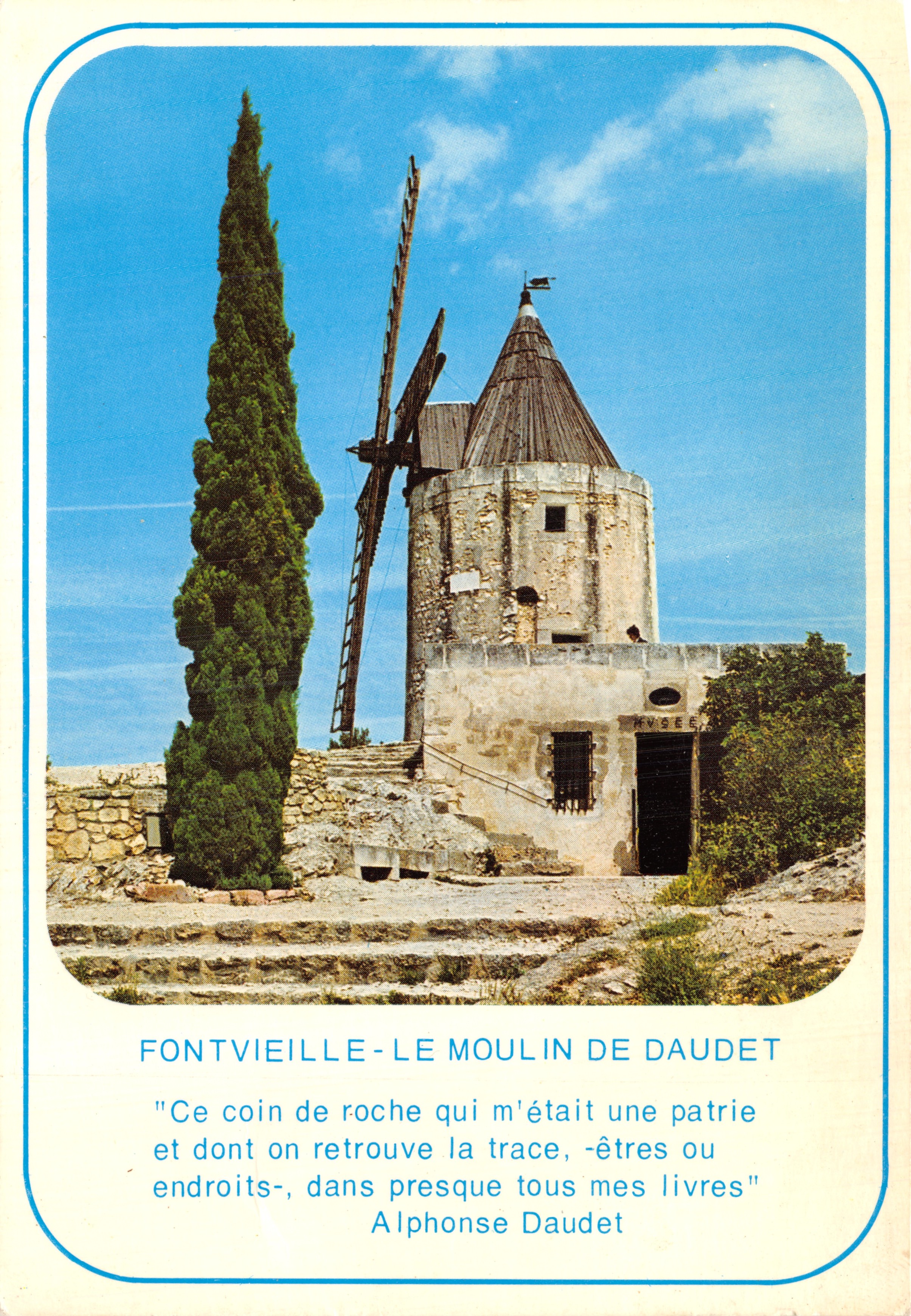 Fontvieille - Molino de Daudet — editor Ayrancolor Editions, n.º FO-6