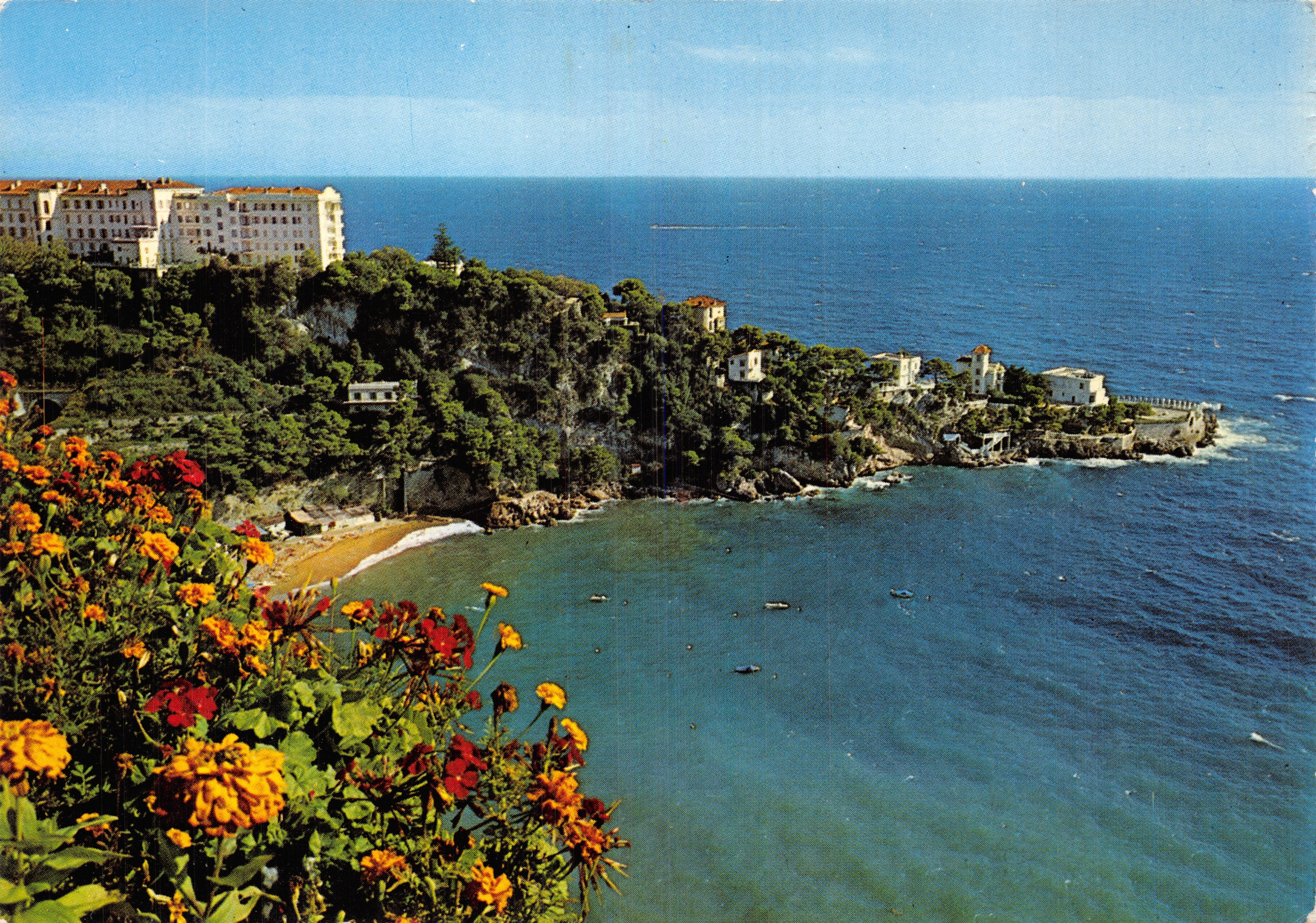 Calanque et fleurs de la Côte d'Azur — Cap d'Ail — Éditions S.E.P.T. - 35, Boulevard Gorbella - Nice