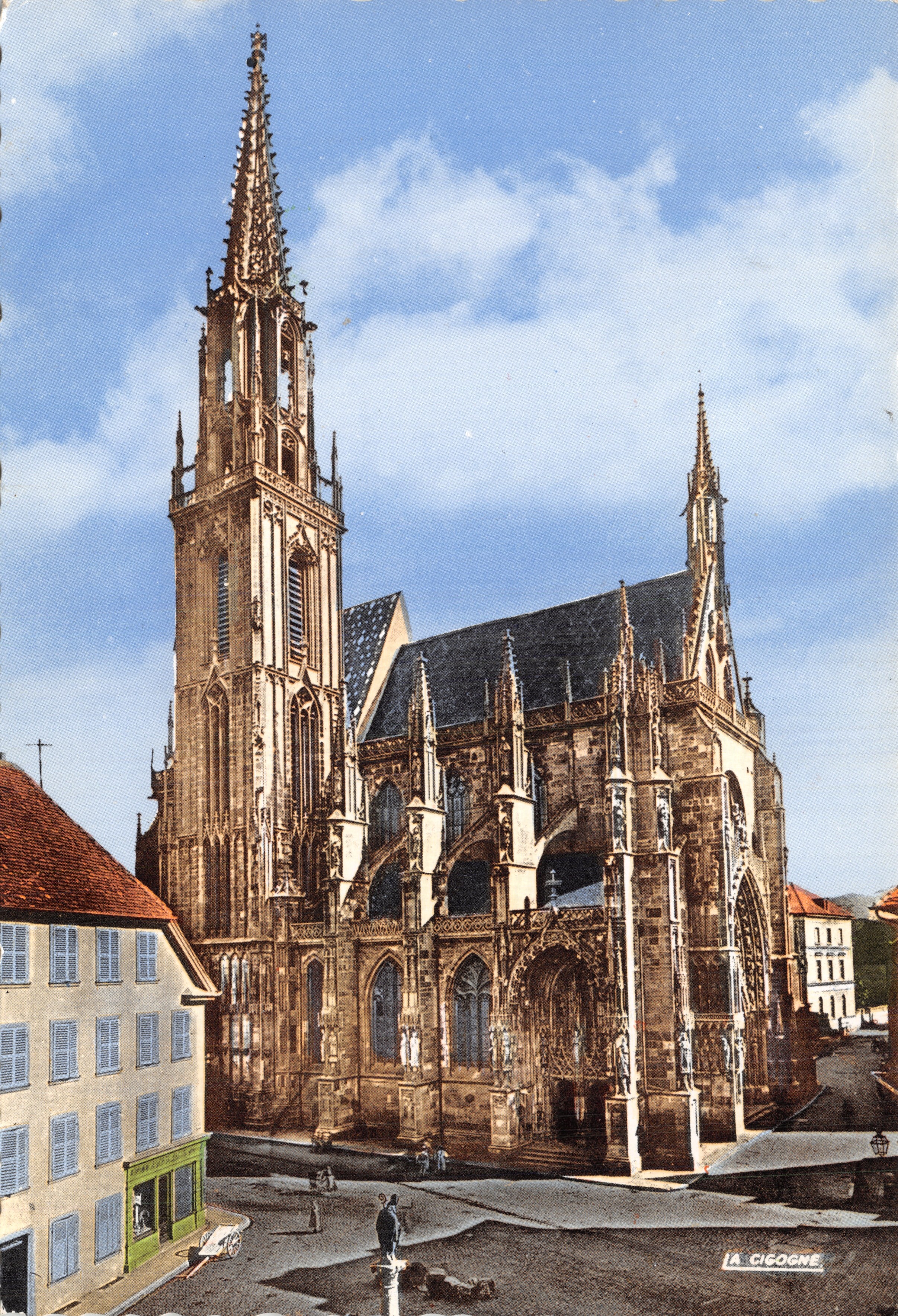 Strasburgo — Cattedrale di Notre-Dame — editore LA CIGOGNE