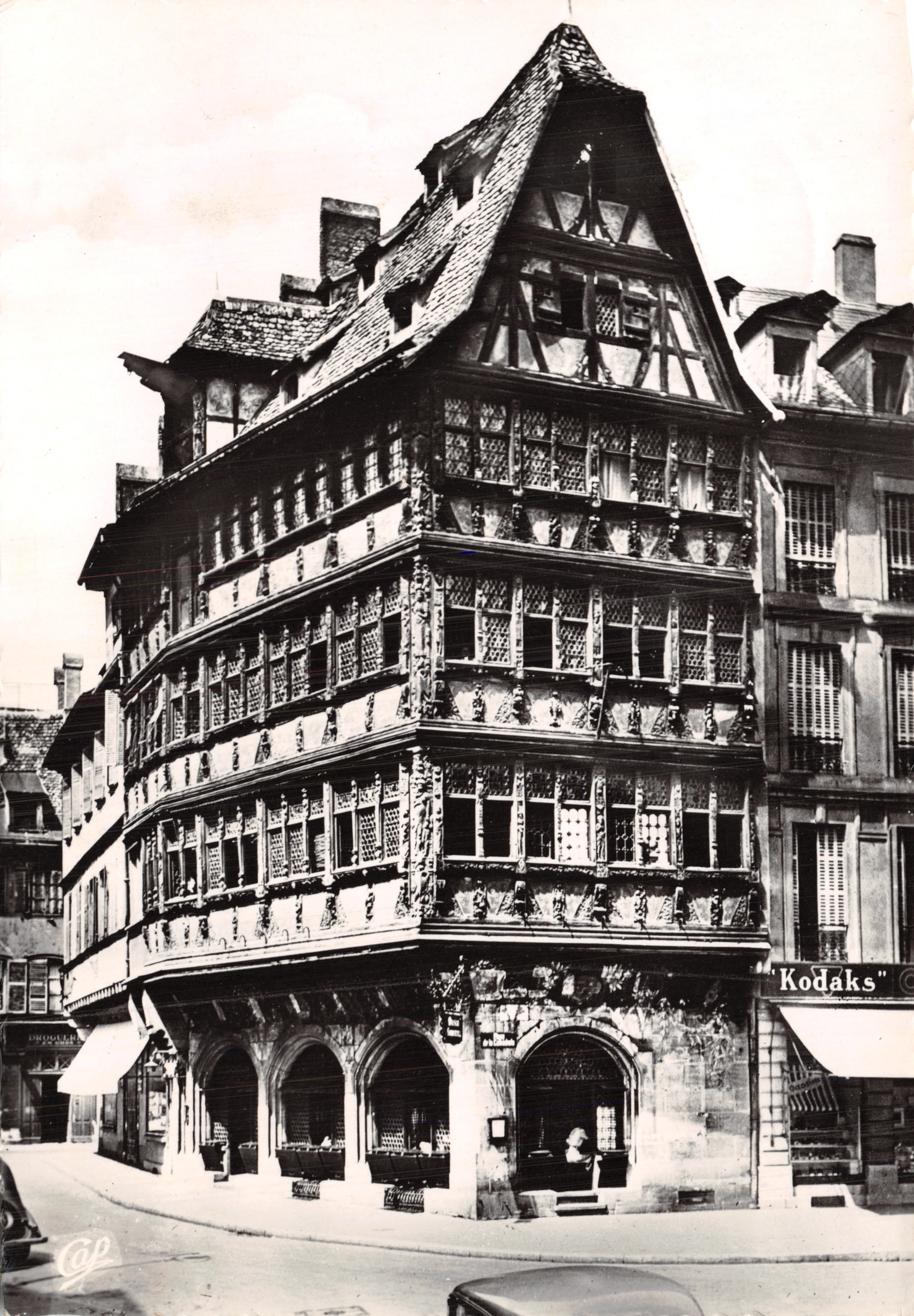 Strasburgo — La Casa Kammerzell — Real Photo