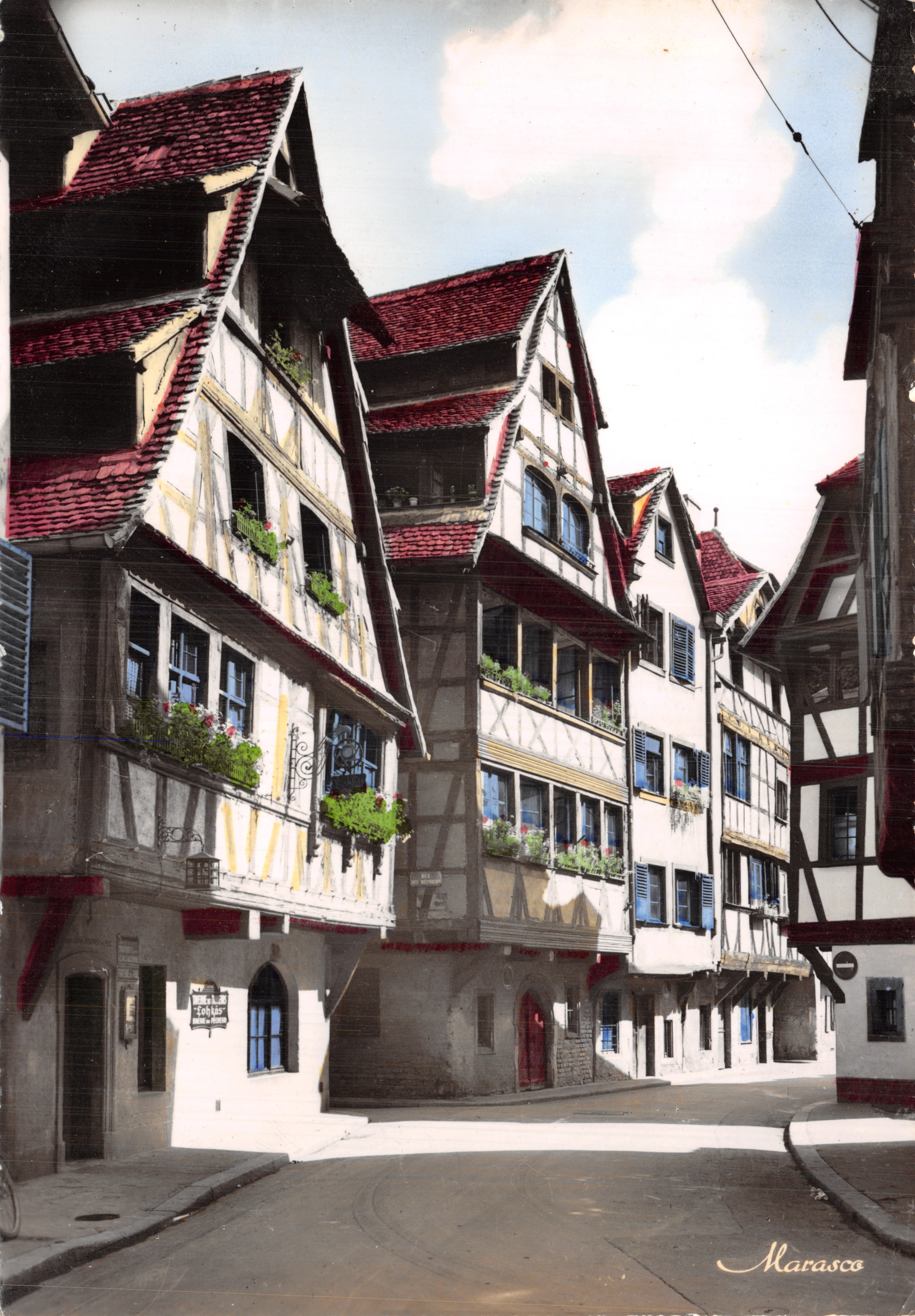 Allée des Vieilles Maisons Alsaciennes — Strasbourg — éditeur Marasco