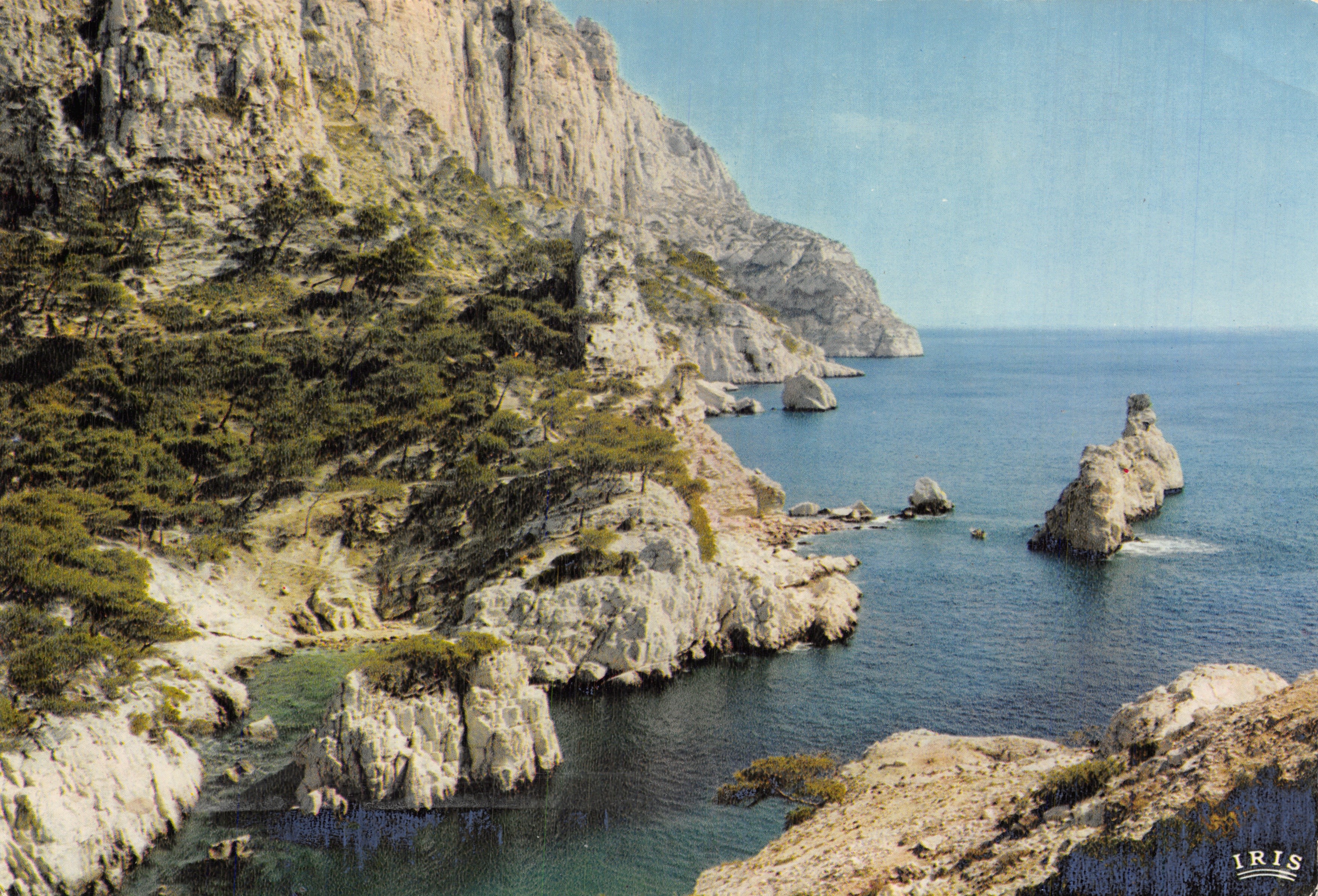 Calanques de Signon - Vista dei Fossili del Torpilleur — editore IRIS