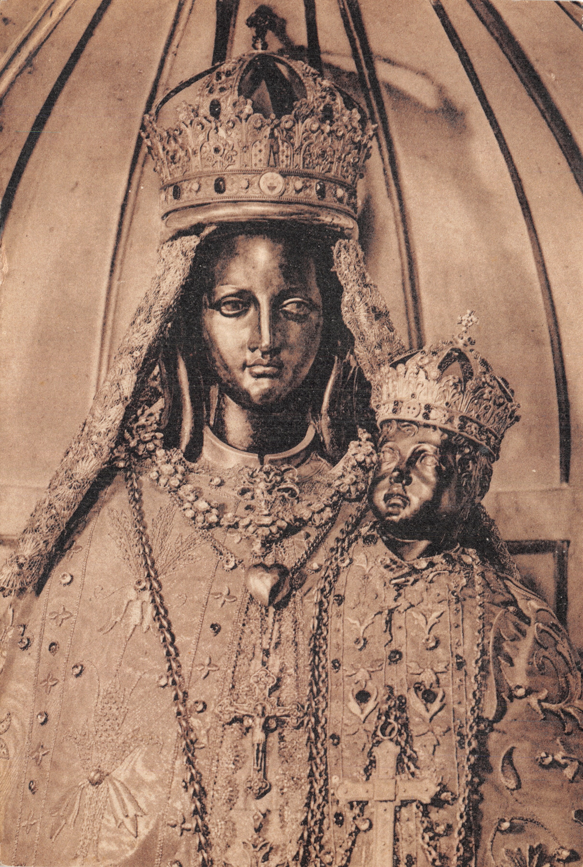 Notre-Dame de Myans (Savoie) — De Zwarte Vrouw (detail) — uitgever niet zichtbaar