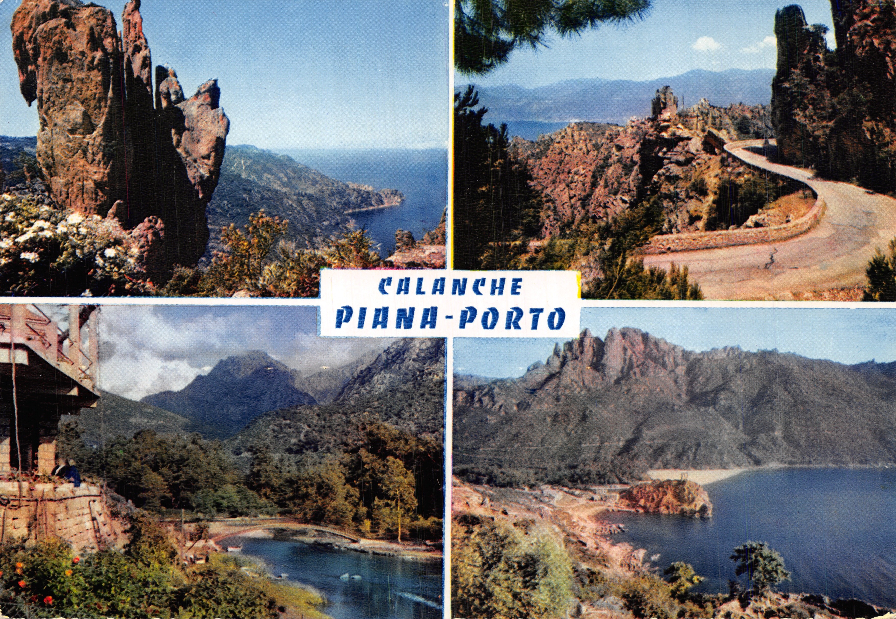 Calanche de Piana-Porto — paesaggi rocciosi e costieri — Éditions 'La Cigogne' (MEXICHEROME)