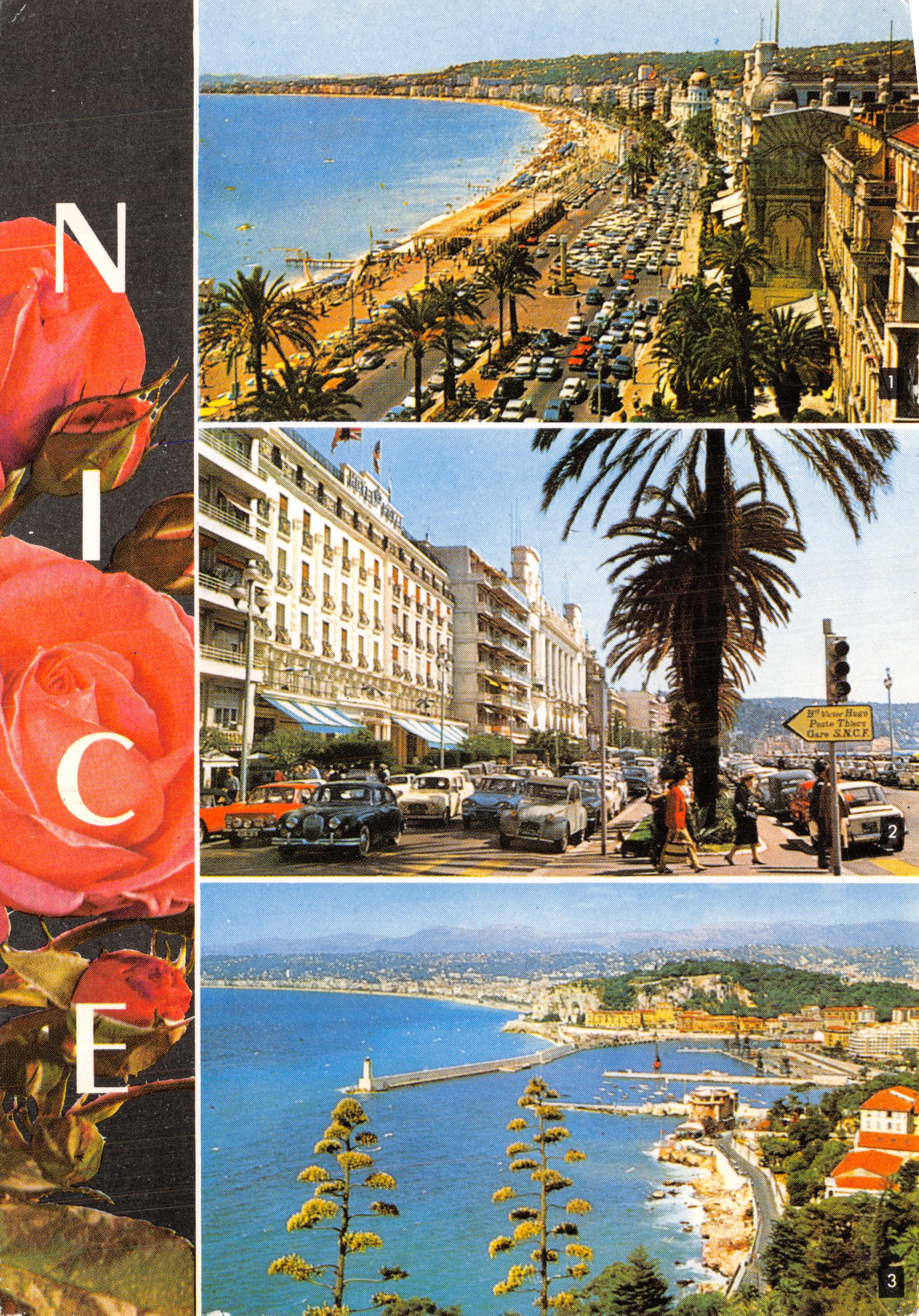 Nice — vue panoramique de la promenade des Anglais et du port — éditeur Photo-Tibon, n°2