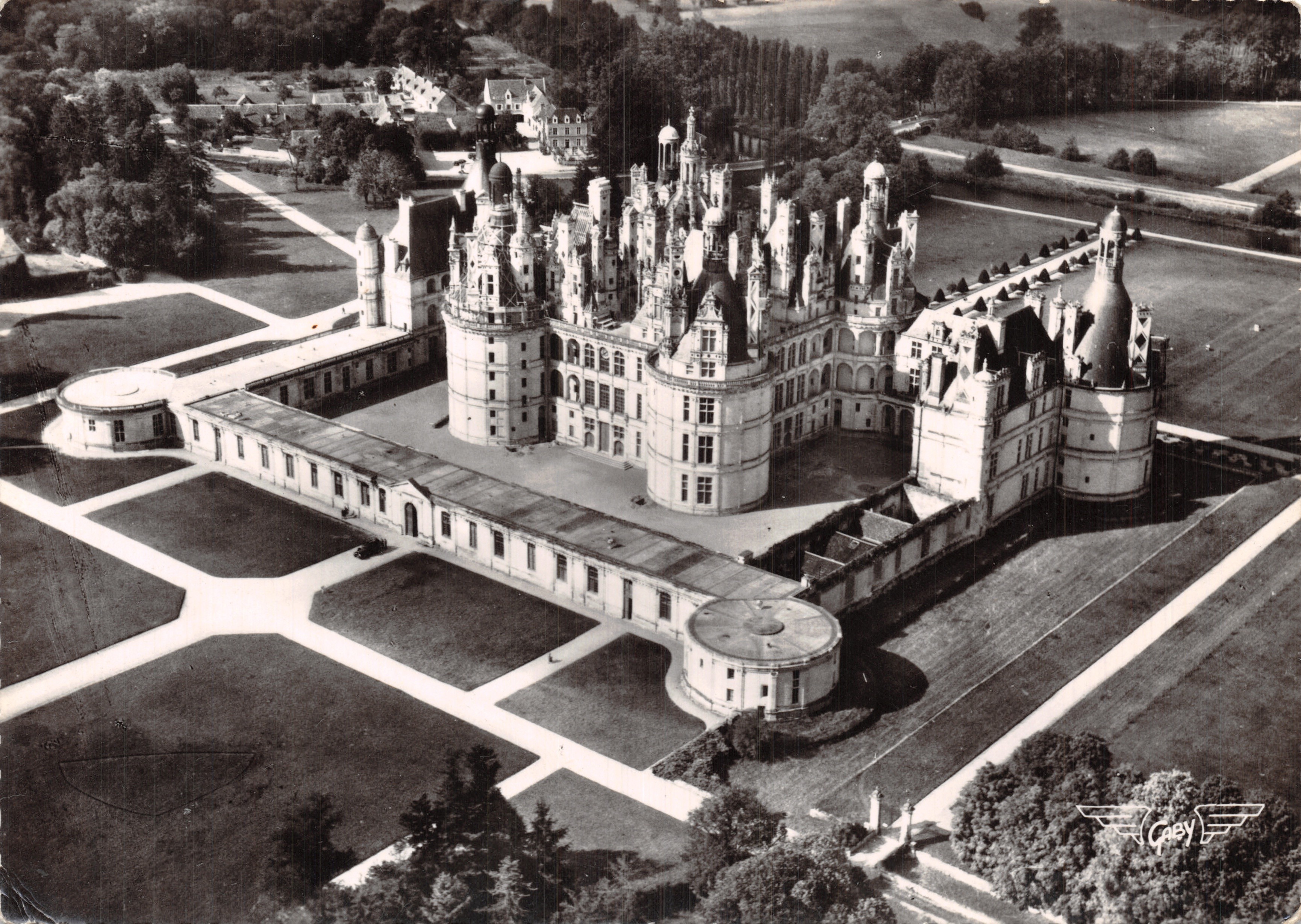 Chambord — Castello, facciata sud — Editions Gaby