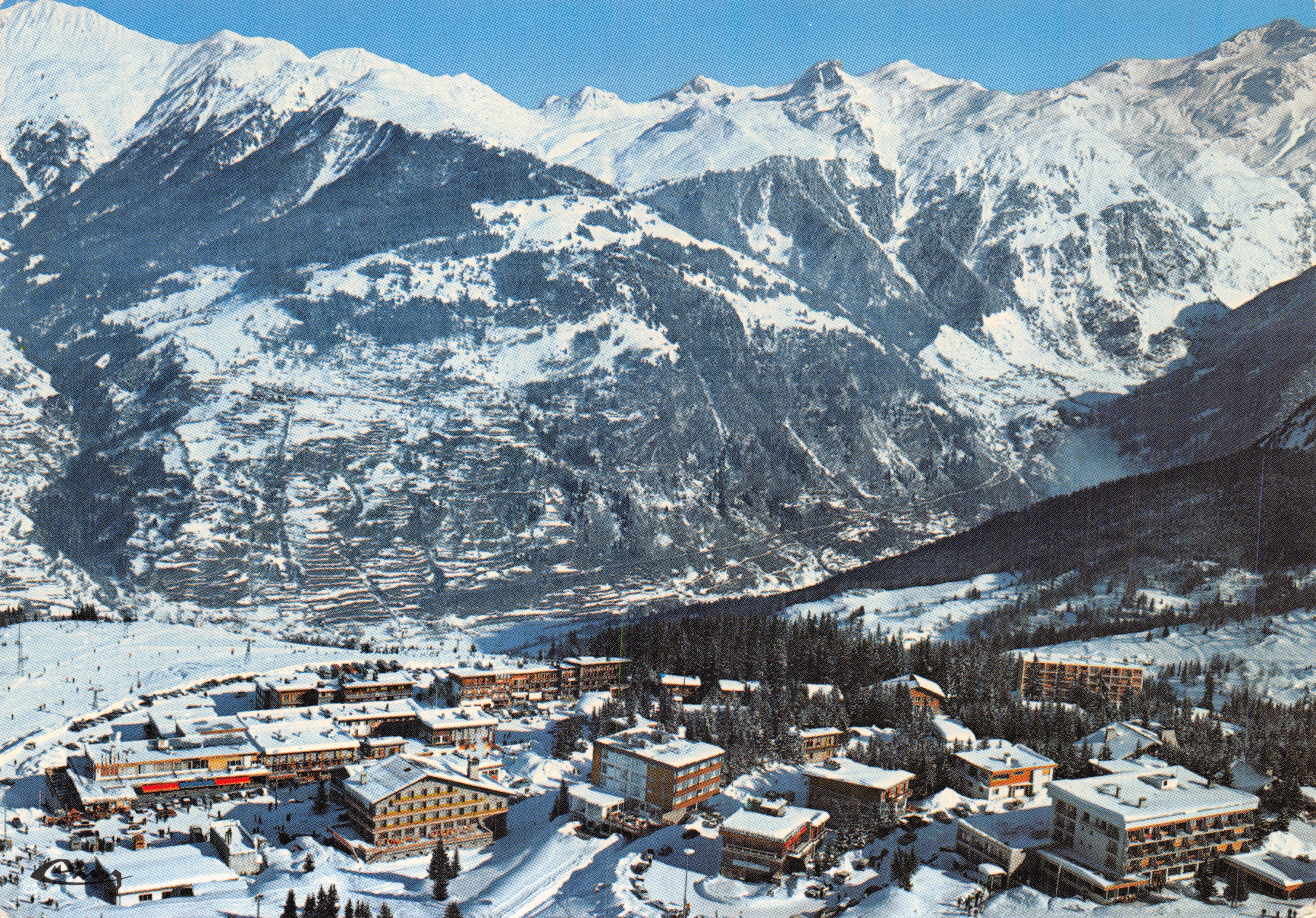 Courchevel — vista aérea — editor CIM