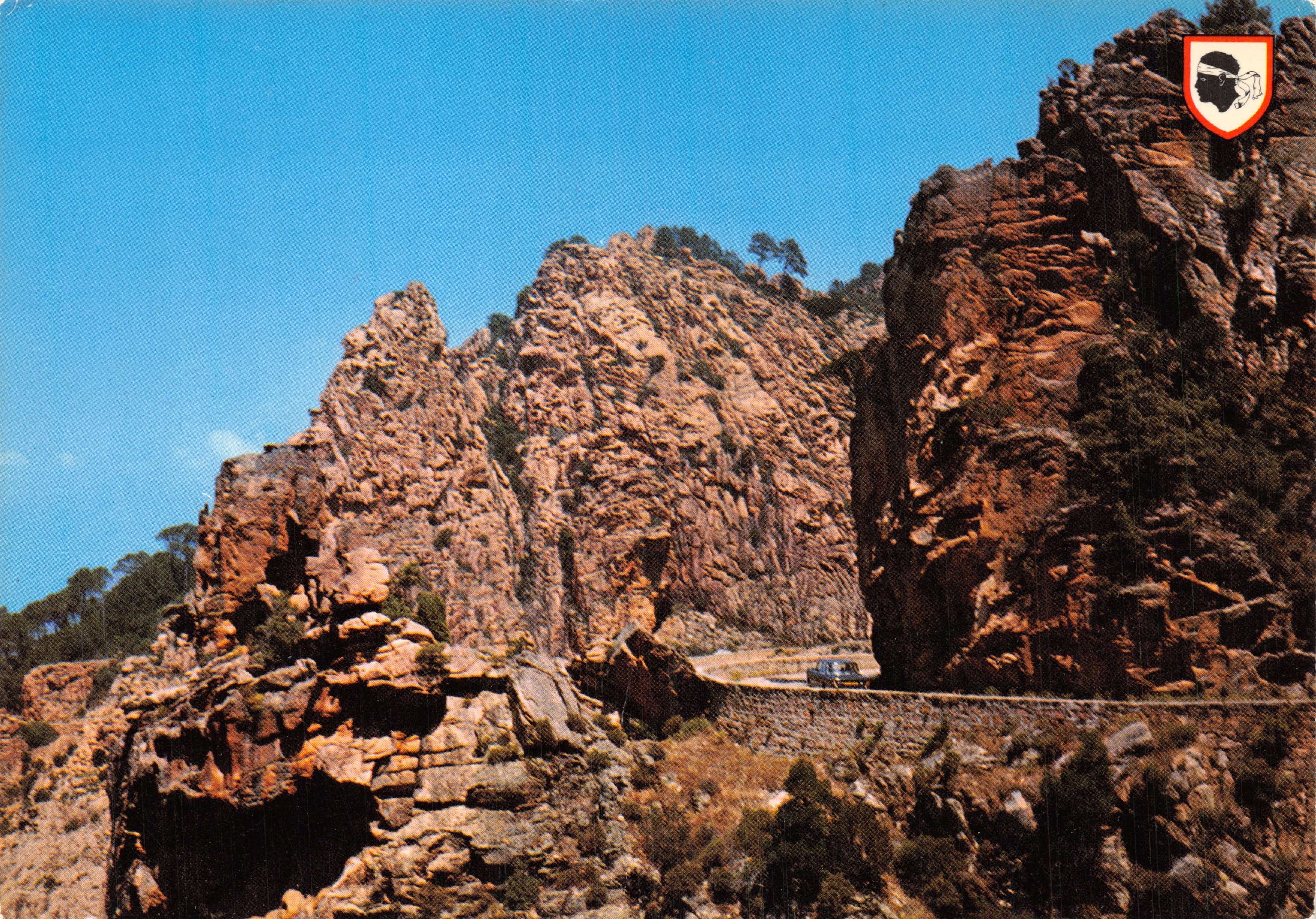 Calanches de Piana — vista pittoresca — Editions Colomba