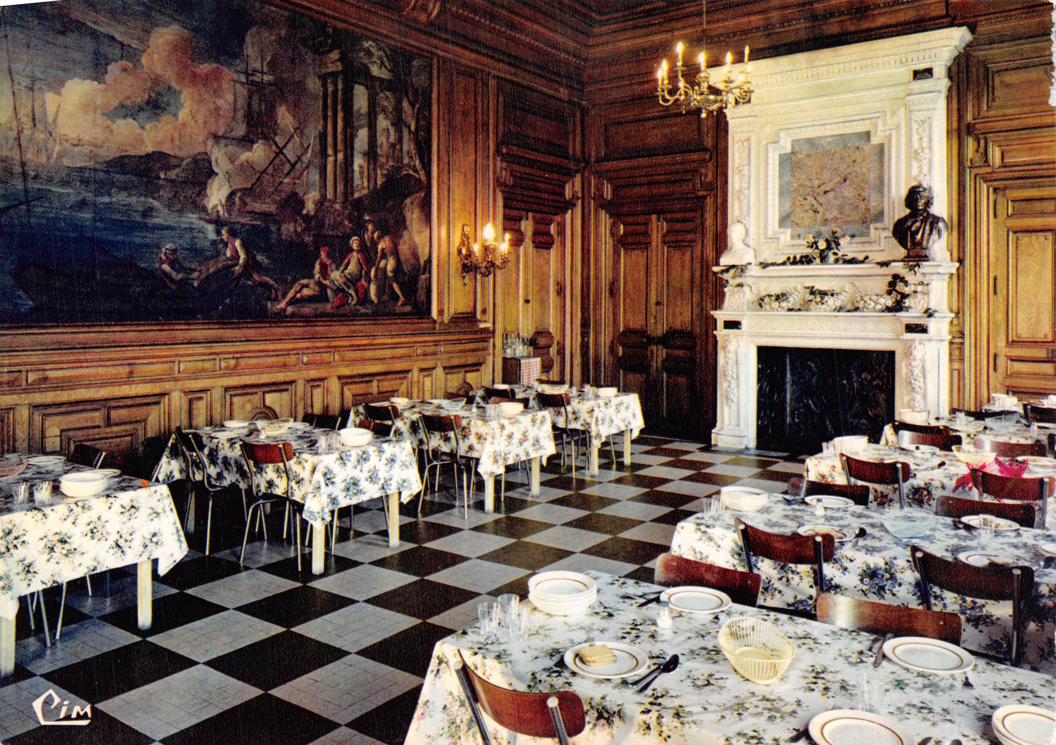 Sala da Pranzo del Castello — Les Halles (Rhône) — editore CIM