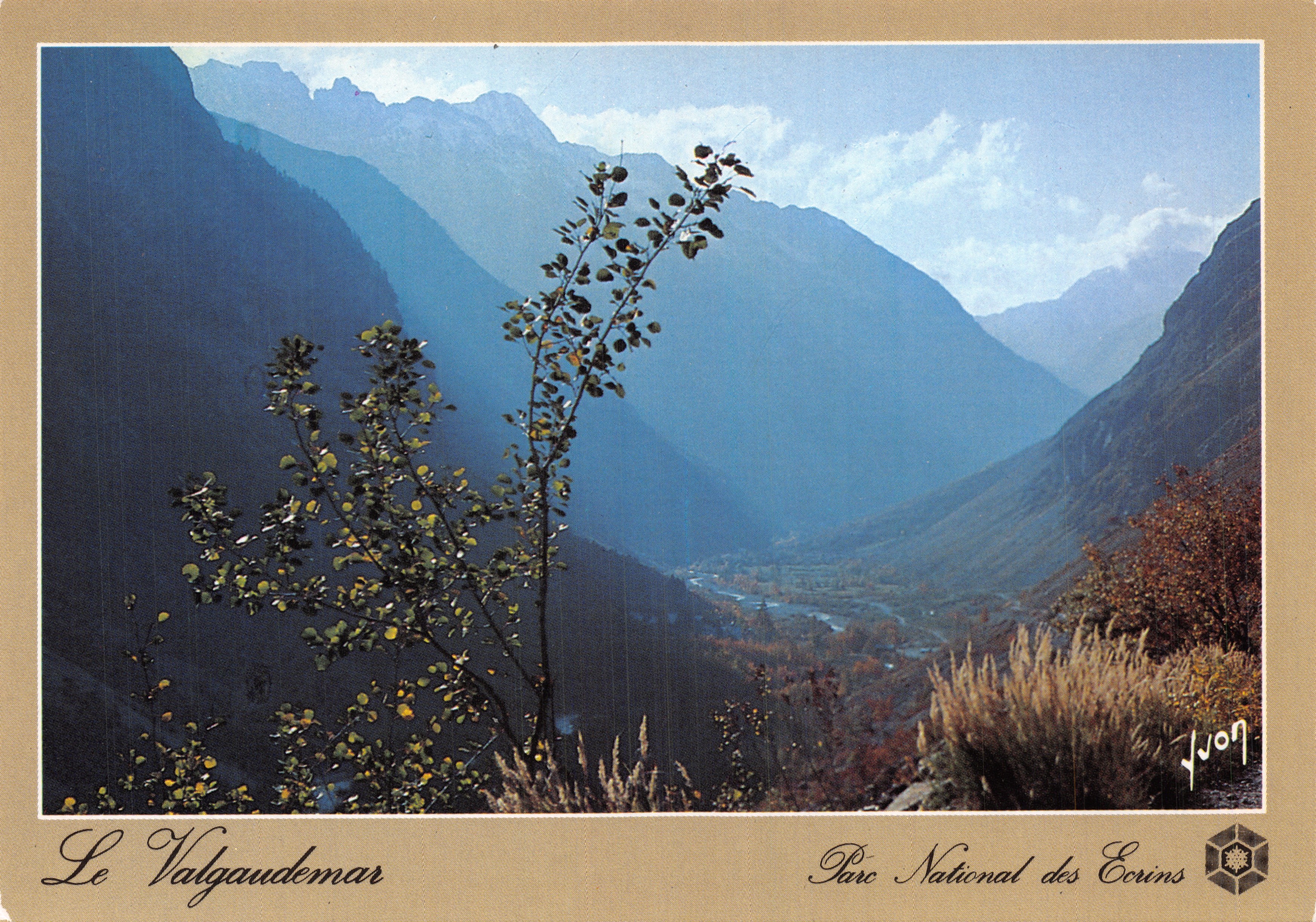 Le Valgaudemar — panoramisch uitzicht op het Nationale Park van de Écrins — uitgever Yvon