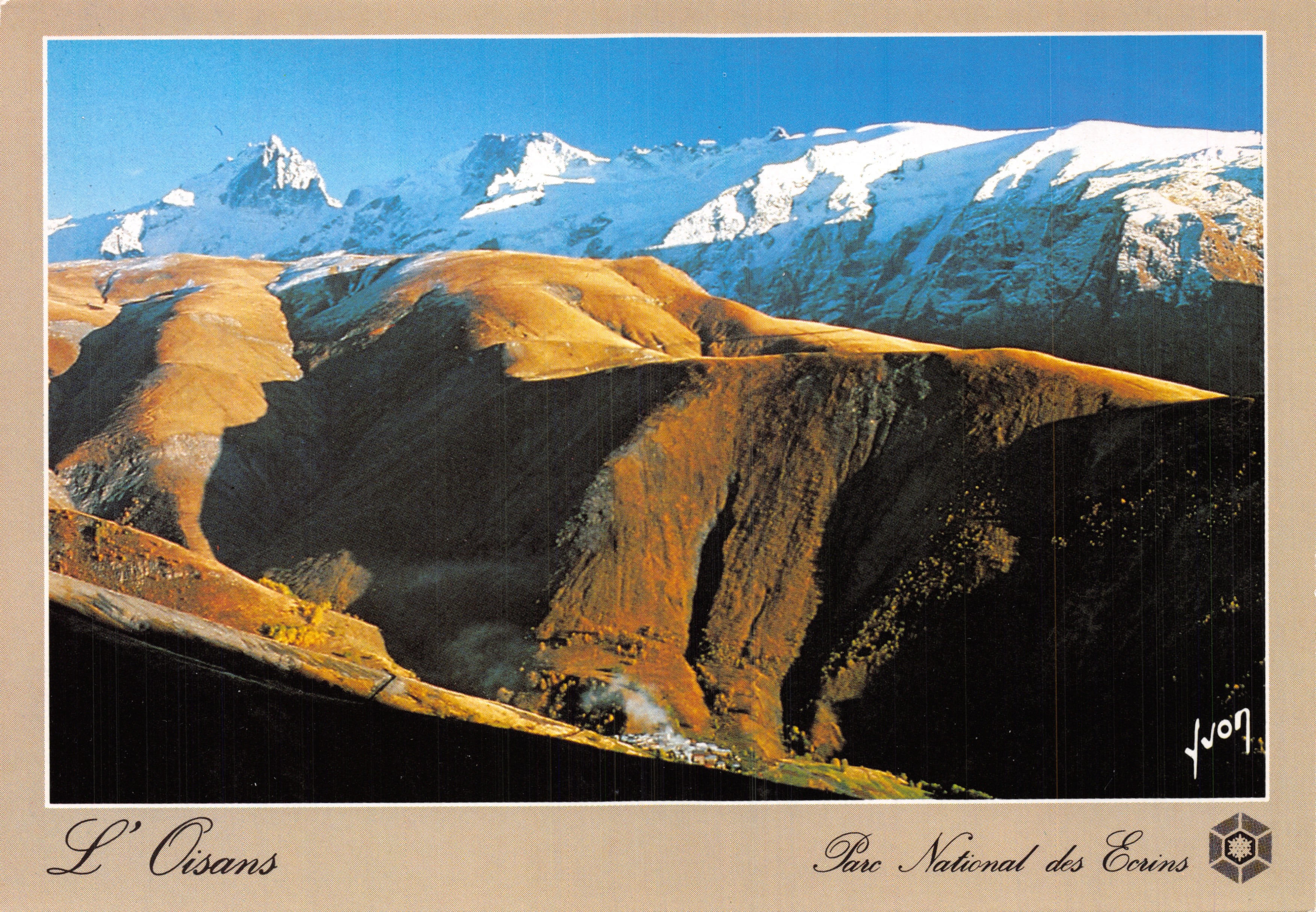 L'Oisans — Panoramablick auf den Nationalpark der Écrins — Verlag Yvon, Nr. 10 00 7535