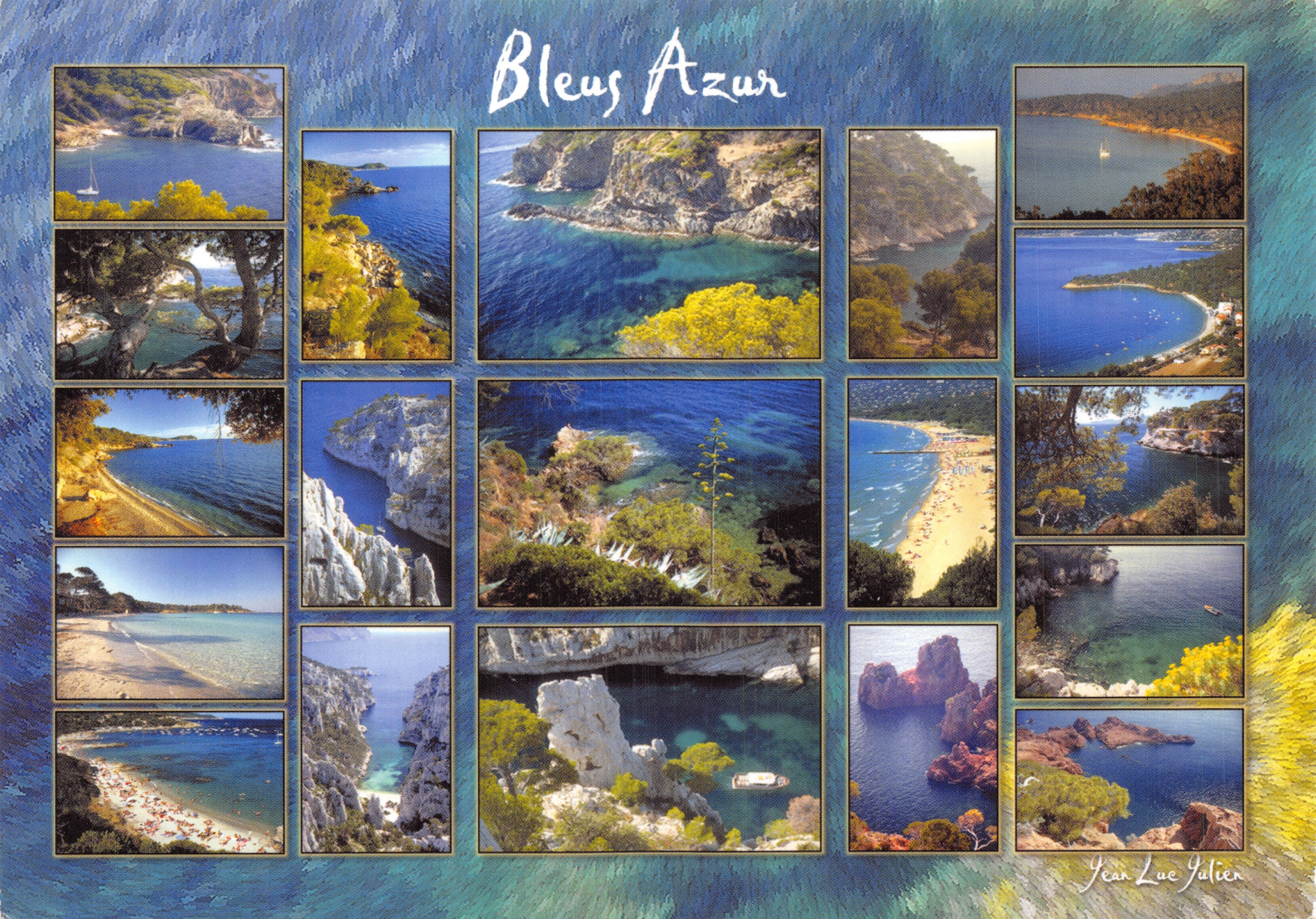 Bleus Azur — paysages côtiers — Jean Luc Julien