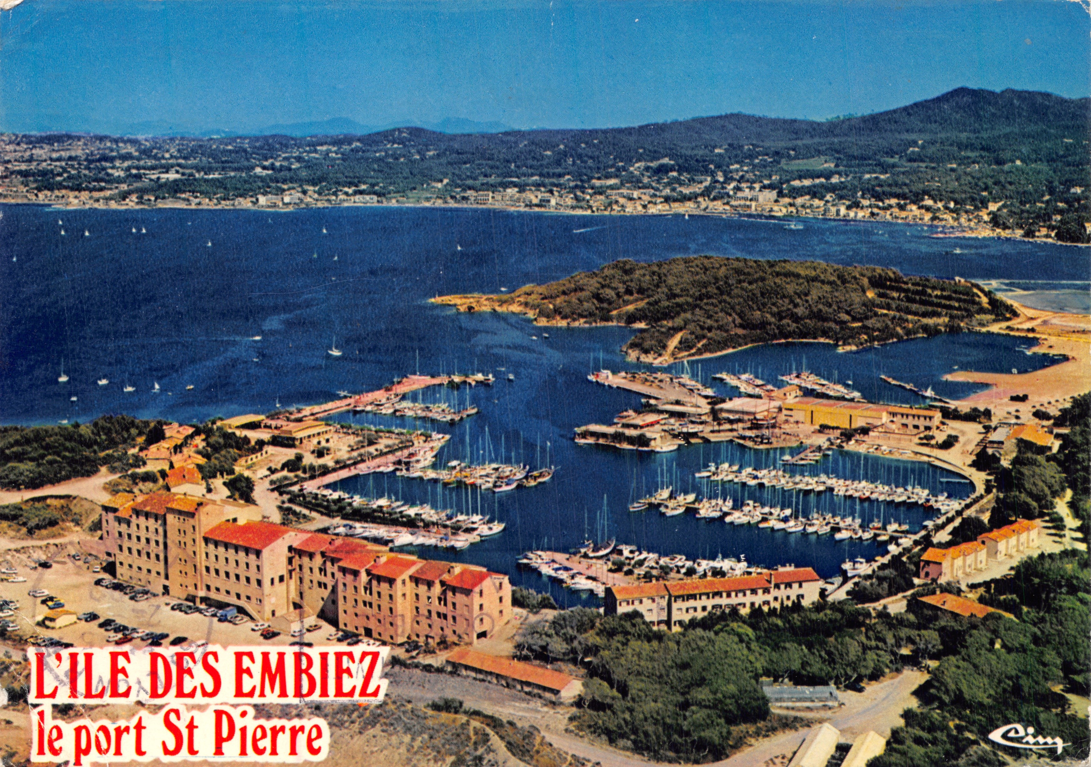 Insel der Embiez — Hafen Saint-Pierre — Verlag Ping