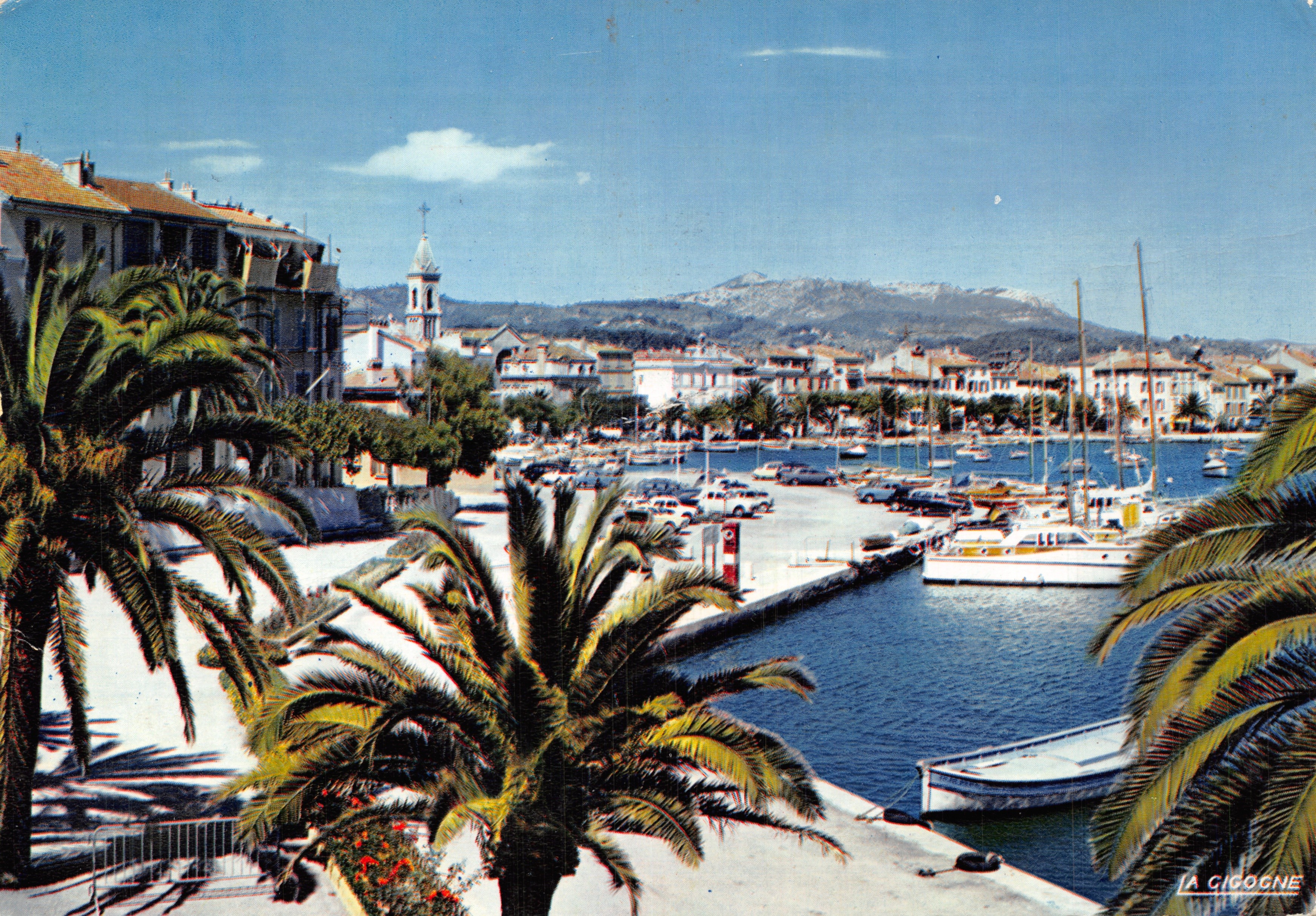 Sanary-sur-Mer — vista general del puerto — Ediciones La Cigogne