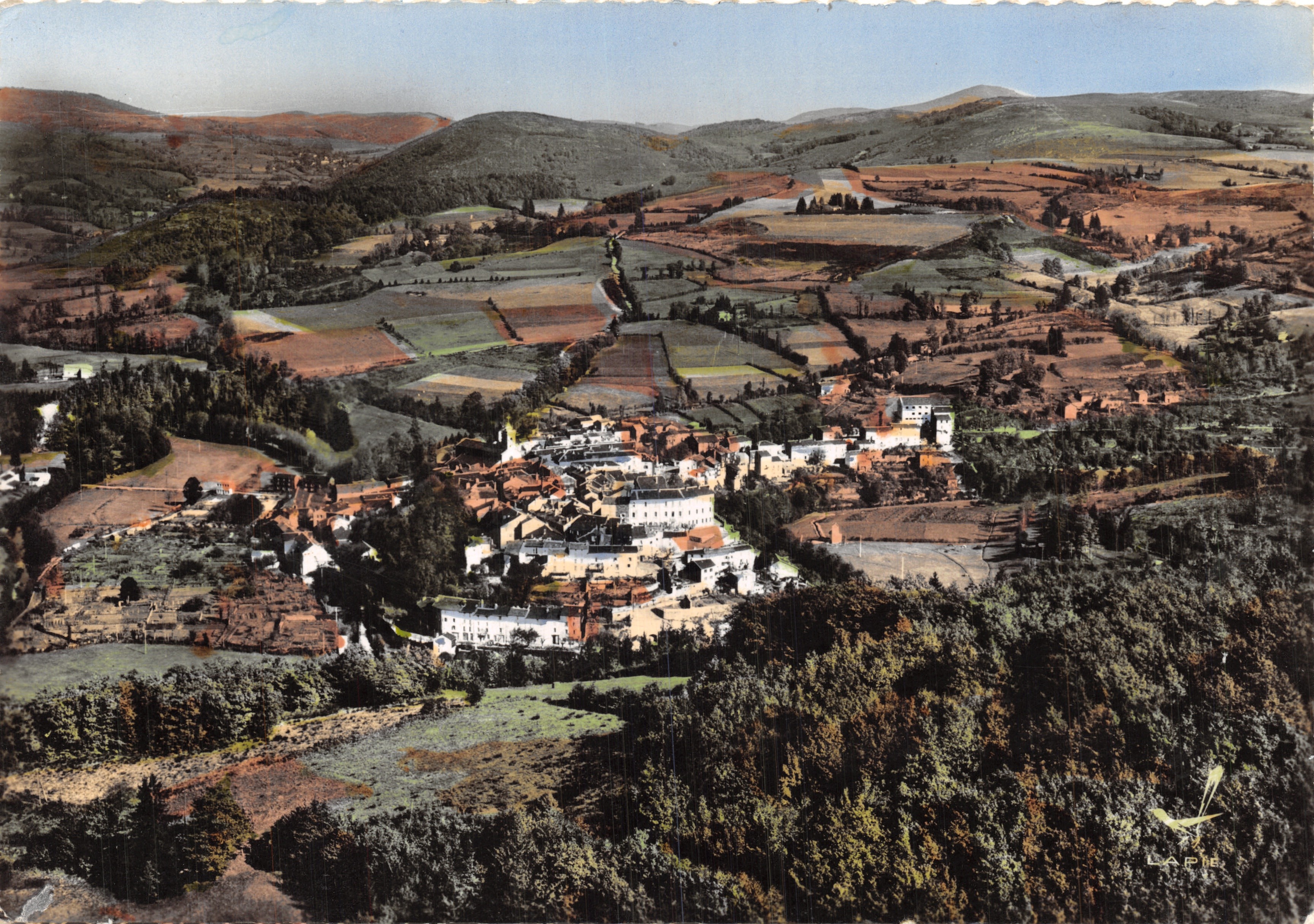 Salvétat-sur-Agout — vista general — edición LAPIE