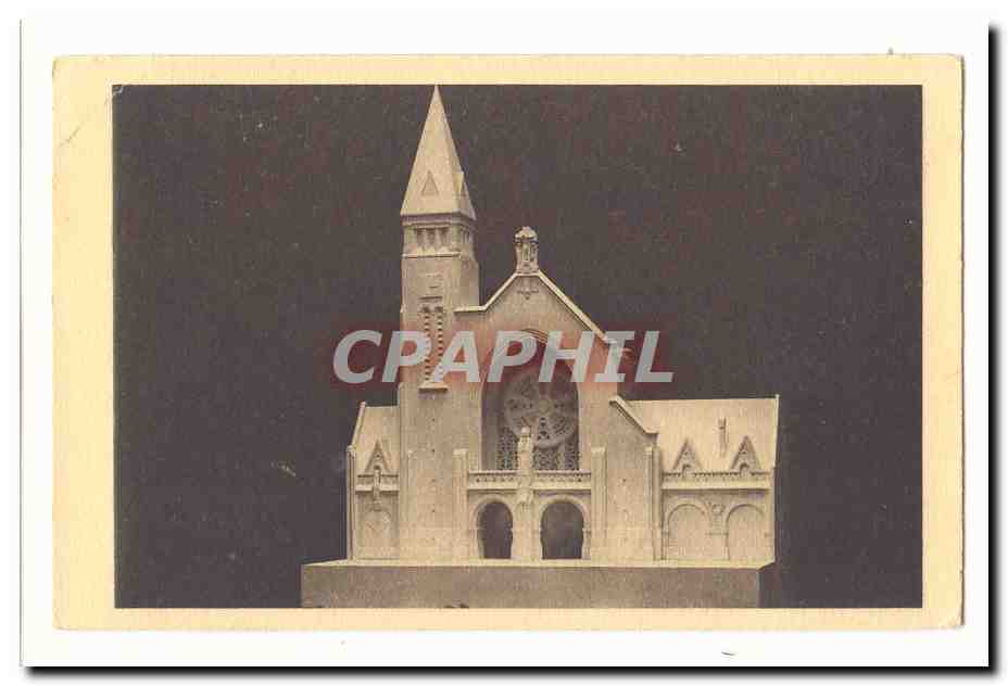 Eglise votive de Sainte therese de l'enfant Jesus du diocese de Paris CPA