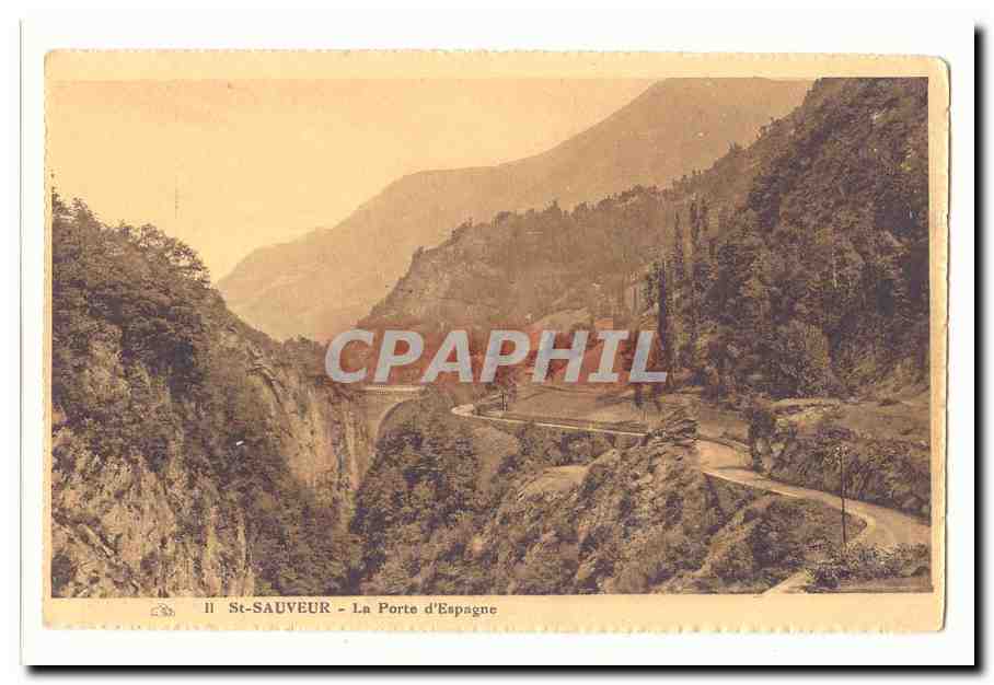 ST Sauveur CPA La porte d'Espagne