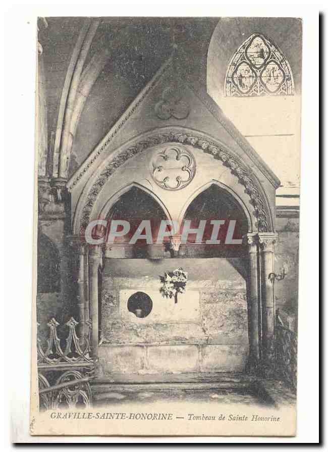 Graville Sainte Honorine CPA Tombeau de Sainte Honorine