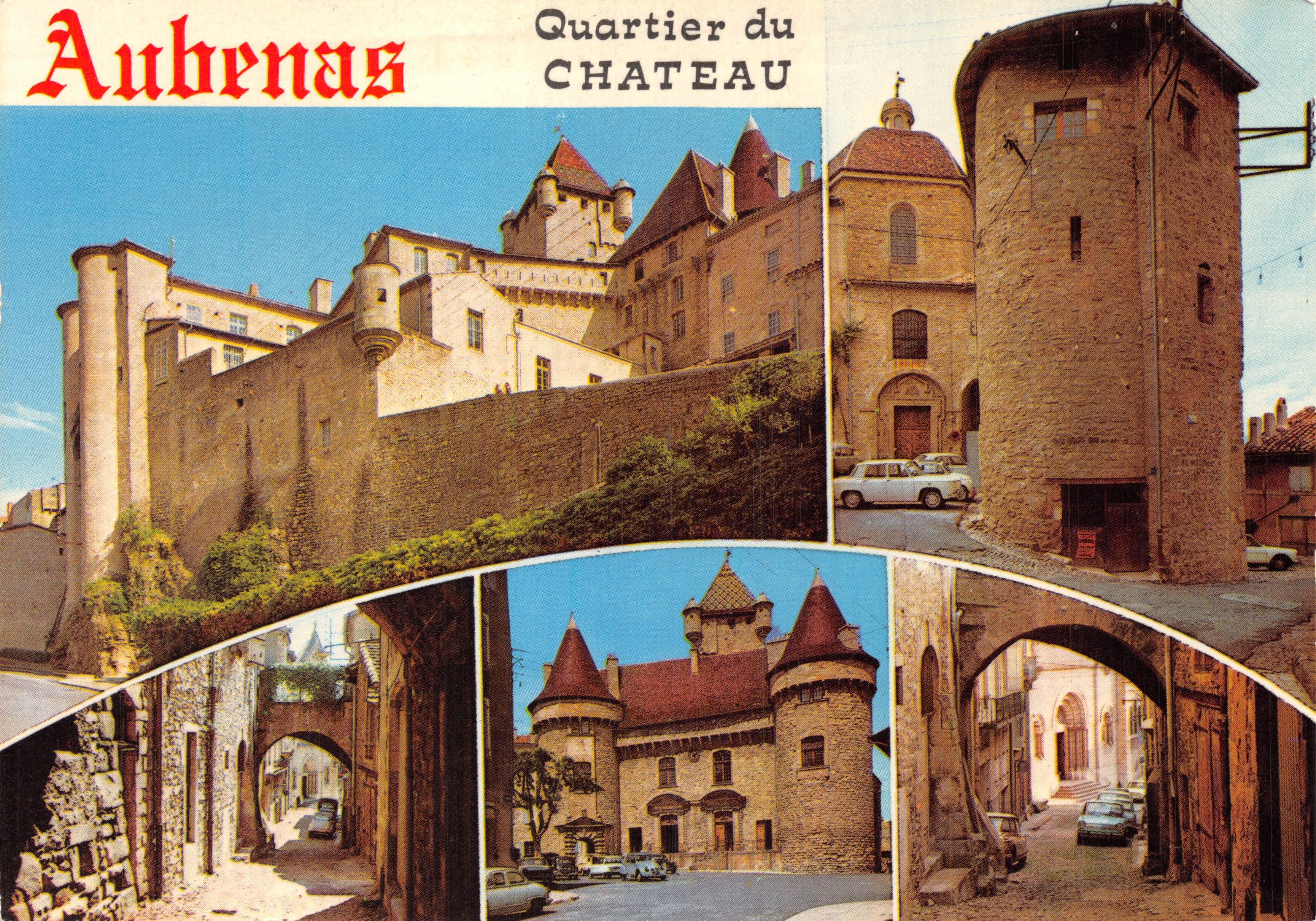 Aubenas — Quartiere del Castello — Editore LIONCOLOR