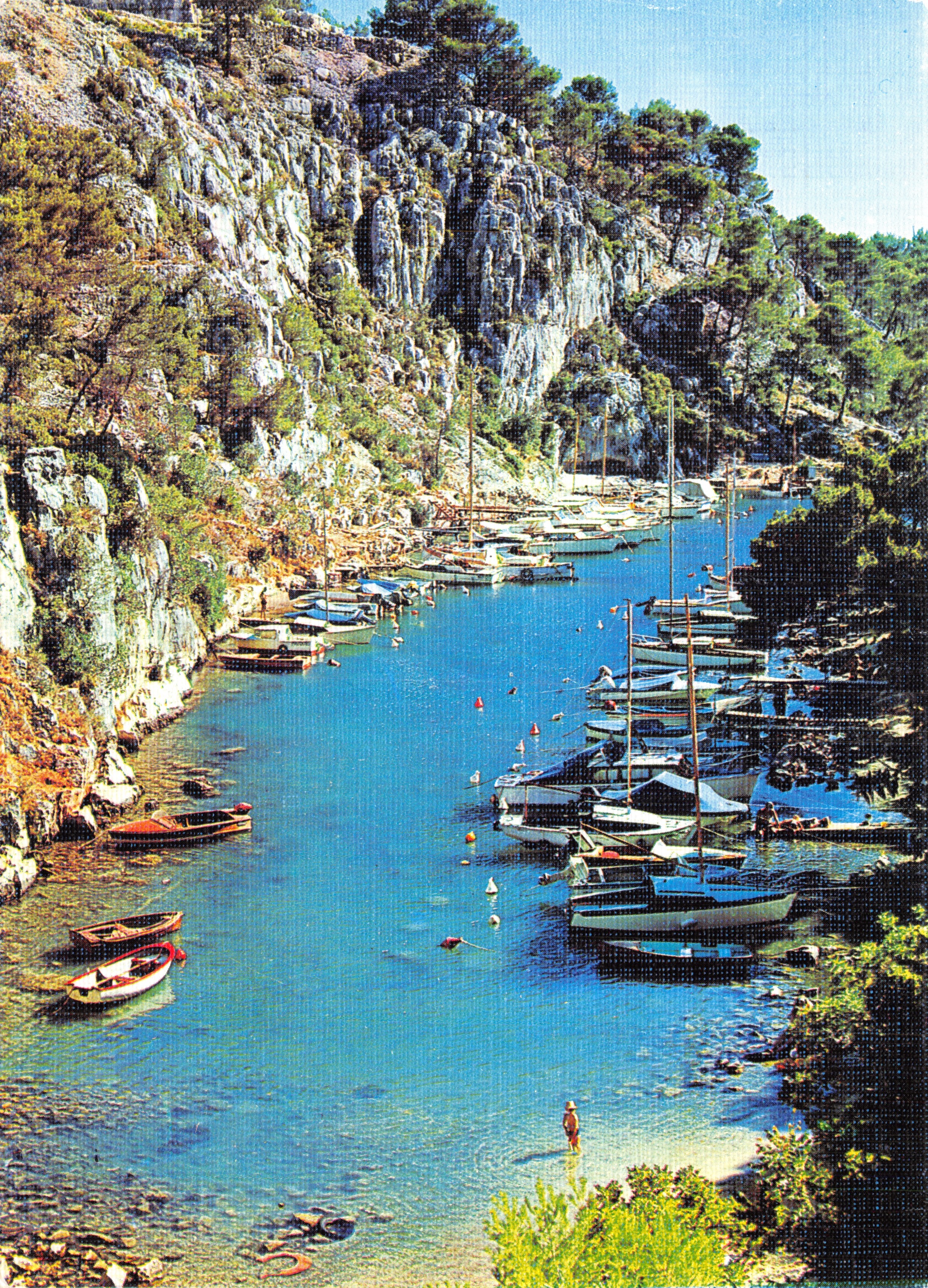 Calanques pittoresche — crique tipica — Les Editions Aris n° 0417