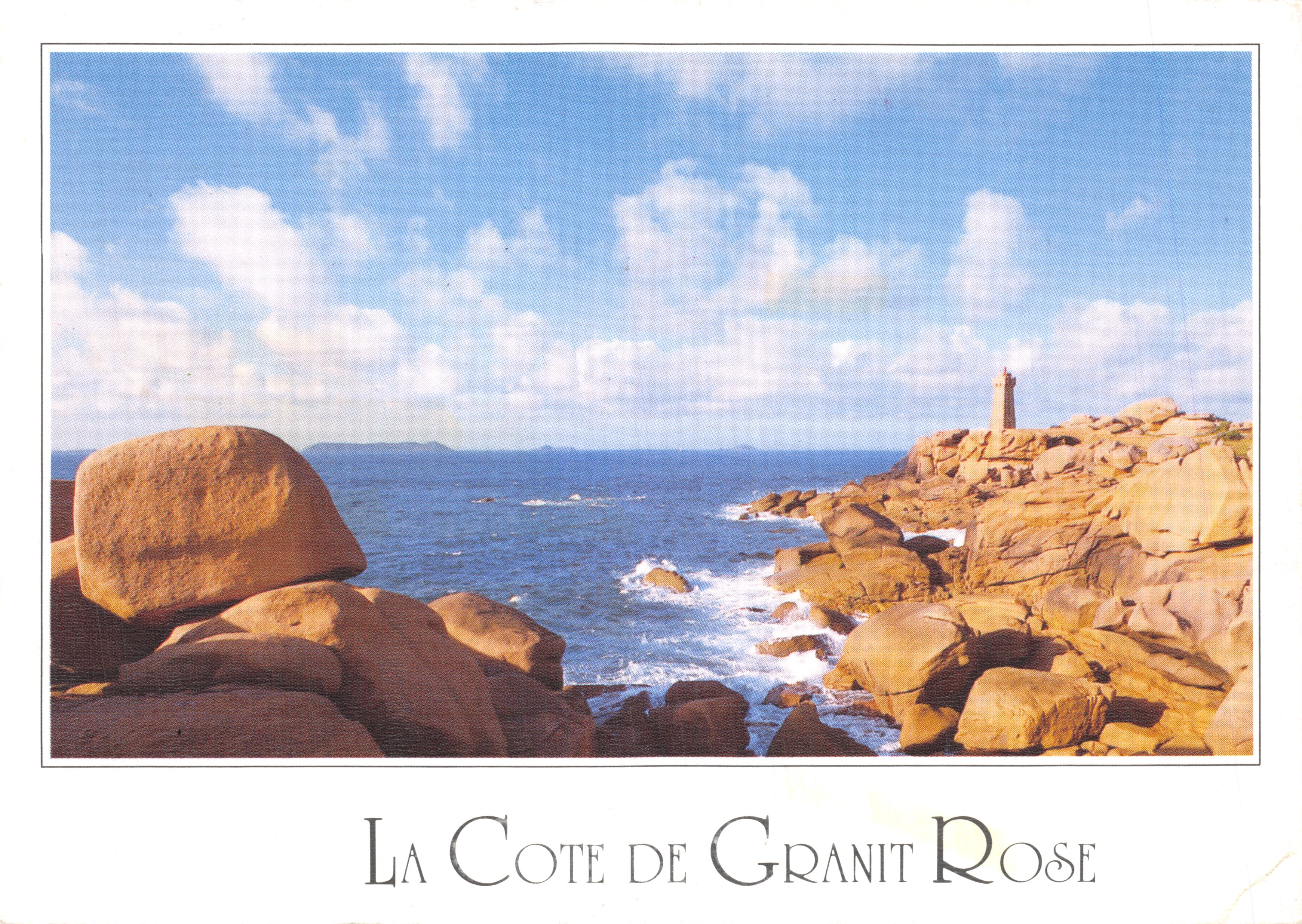 La Côte de Granit Rose — vue du phare de Ploumanac'h, éditeur Editions d'Art JACK
