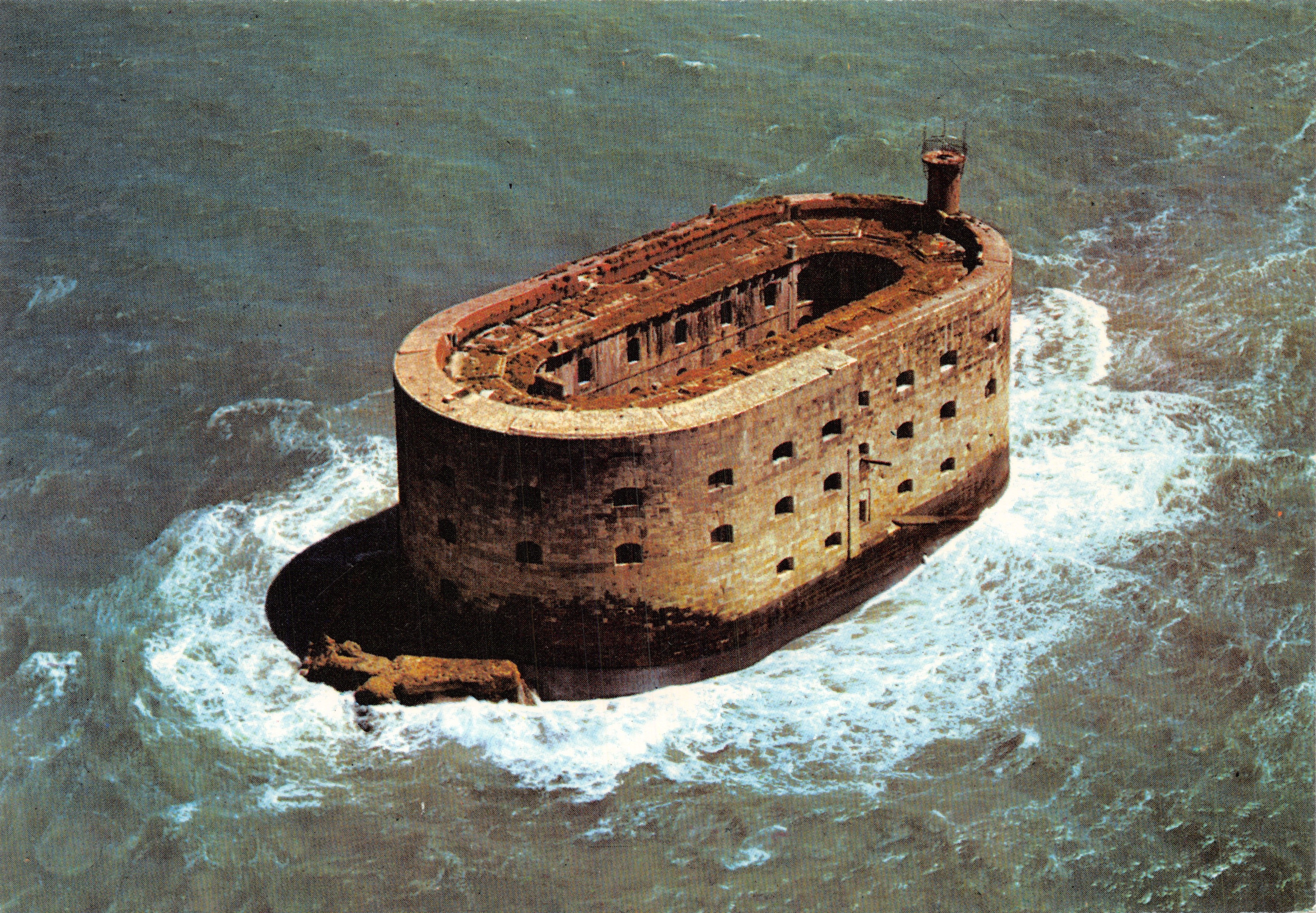 Fort Boyard — fort en ruïne in de golven — ARTAUD Frères, uitgever