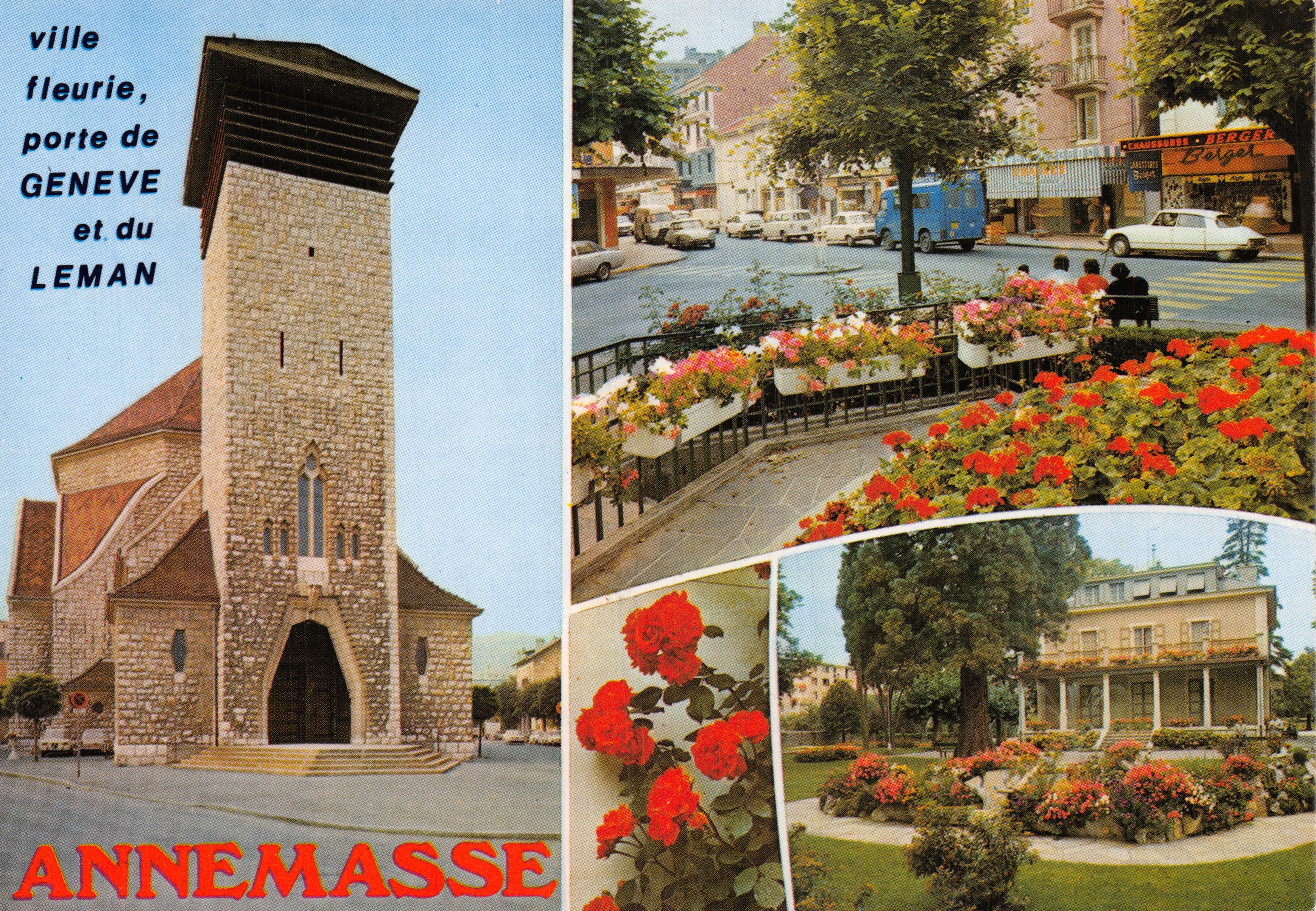 Annemasse — Porte de Genève et du Leman — Éditeur ANNE MASSE