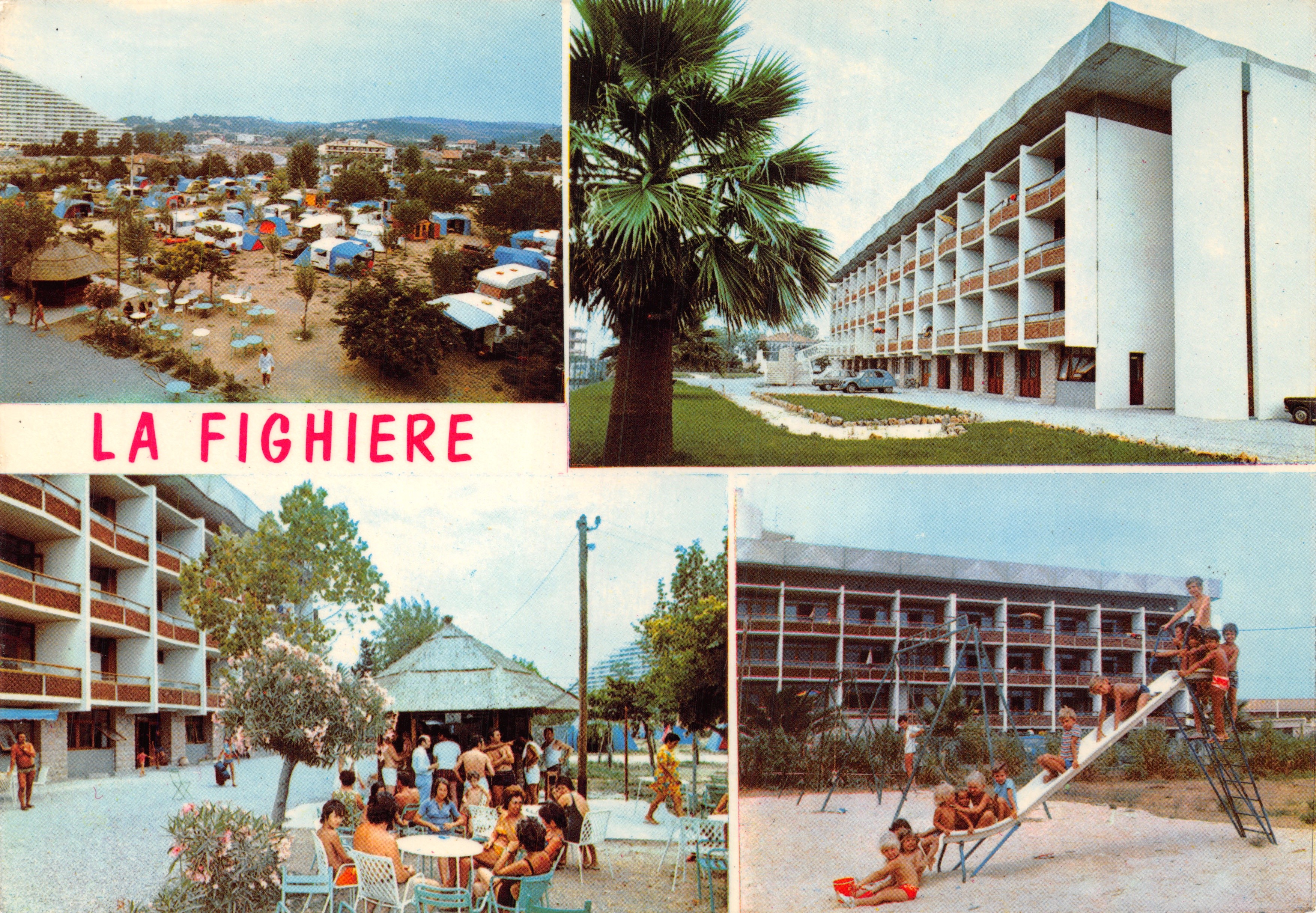 La Fighière — general view of the campsite and buildings — Edition Y.P. 54-86-70
