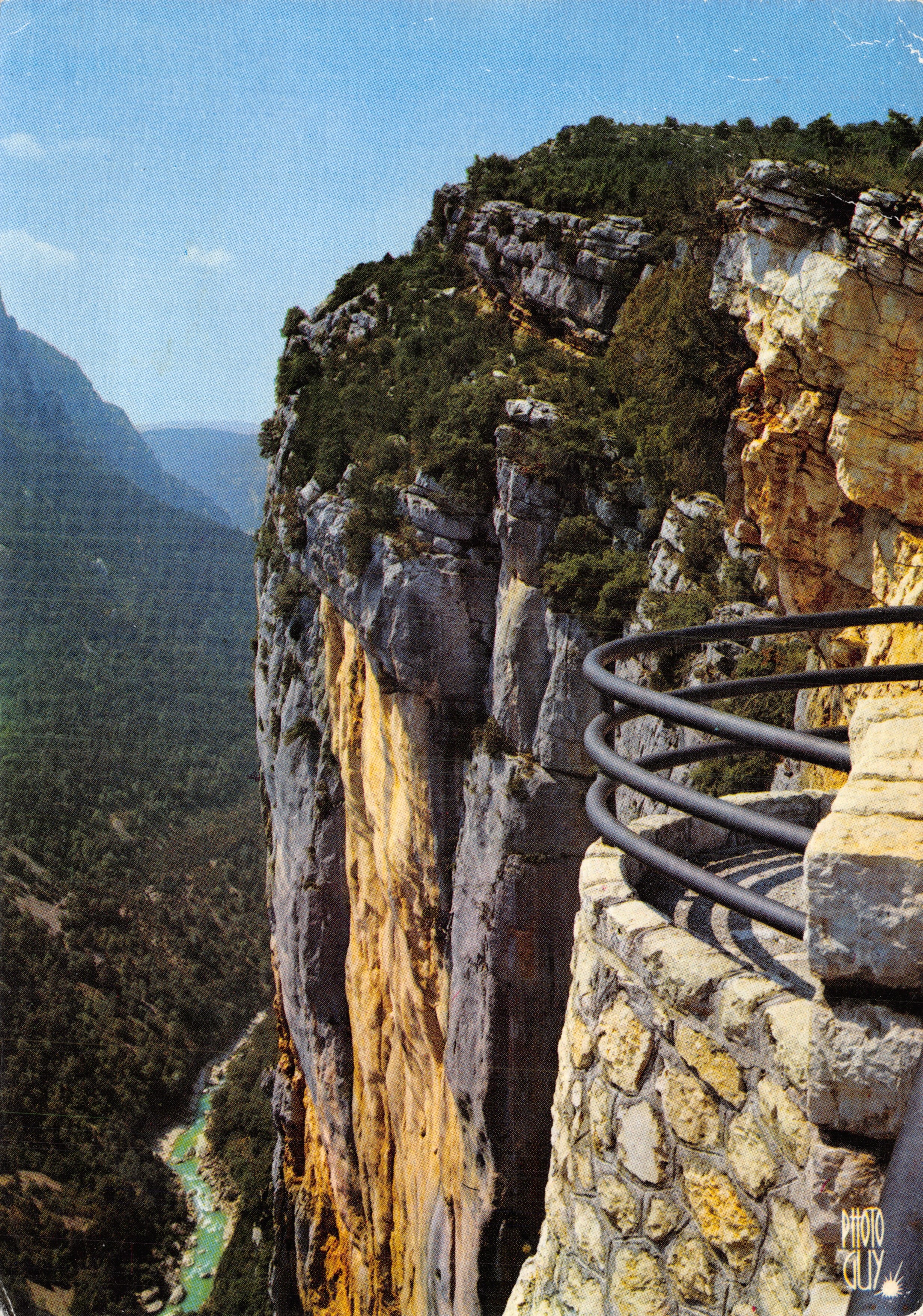 Gorges du Verdon — Vista desde l'Escalès — editorial PHOTOGRAPHIAEL
