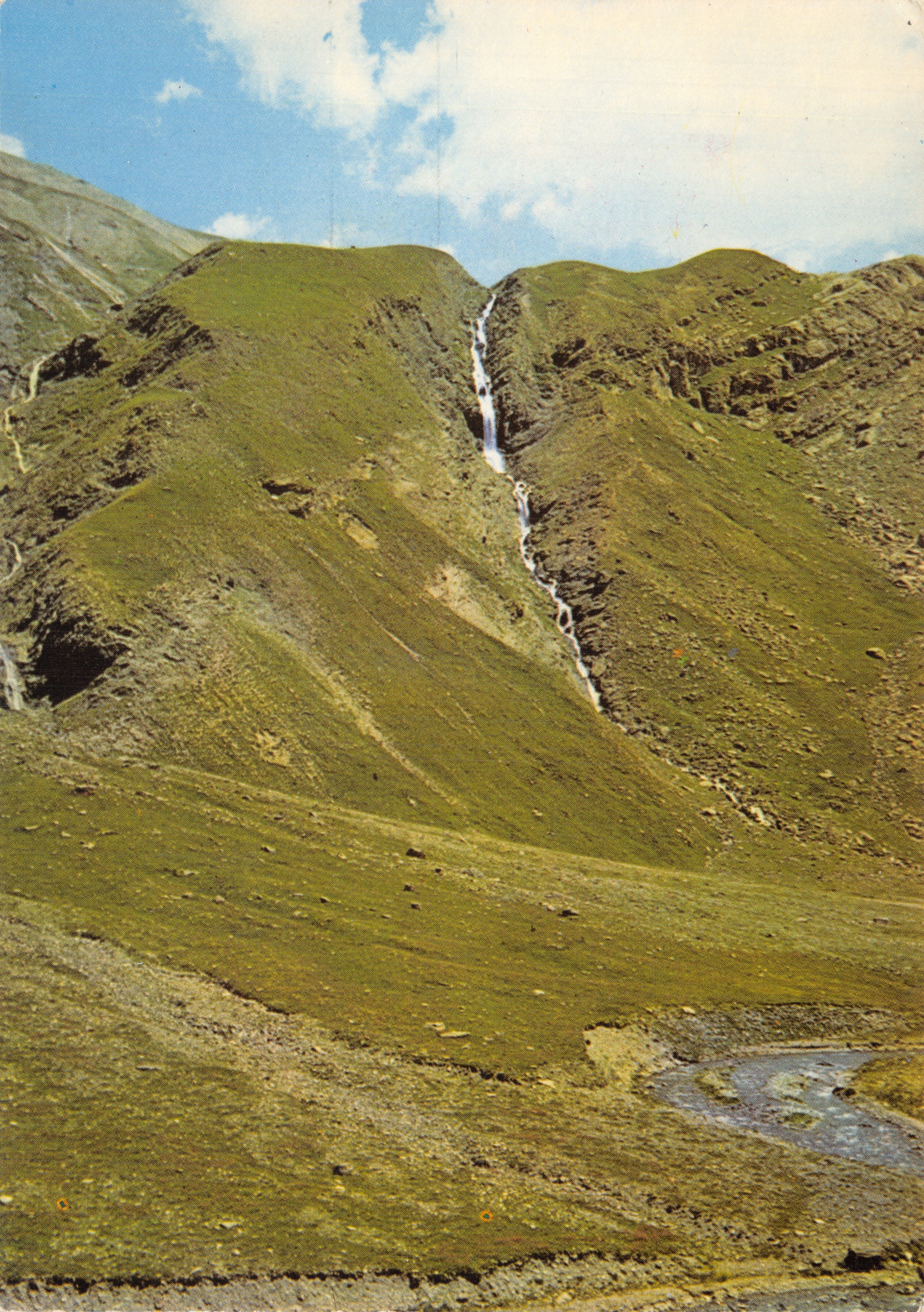 Haute Ubaye — Cascade du Lauzagnier — Éditions Trachel, NICE