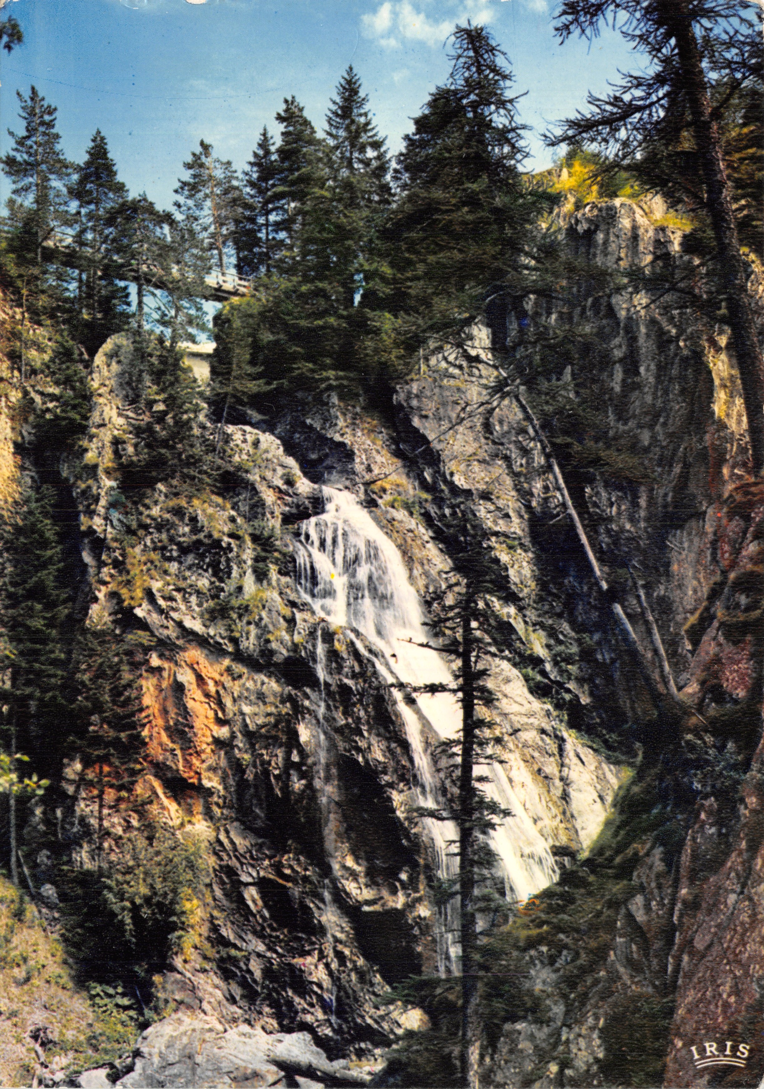 Cascata del Boréor — St Martin Vésubie — editore IRIS