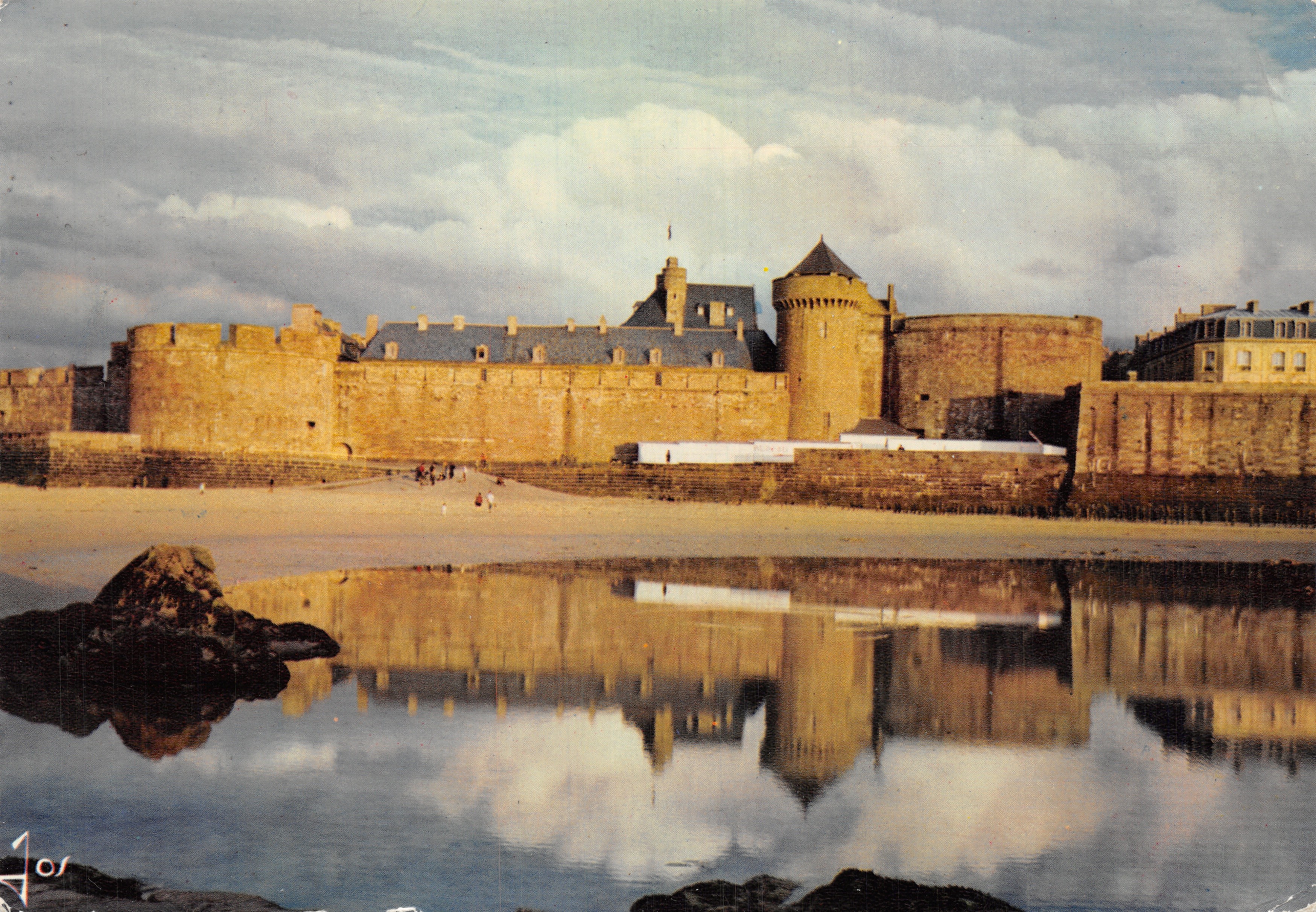 Saint-Malo — Le Mura e la Torre "Quic-en-Grogne" — Editions d'Art Jos d'Art Déposé