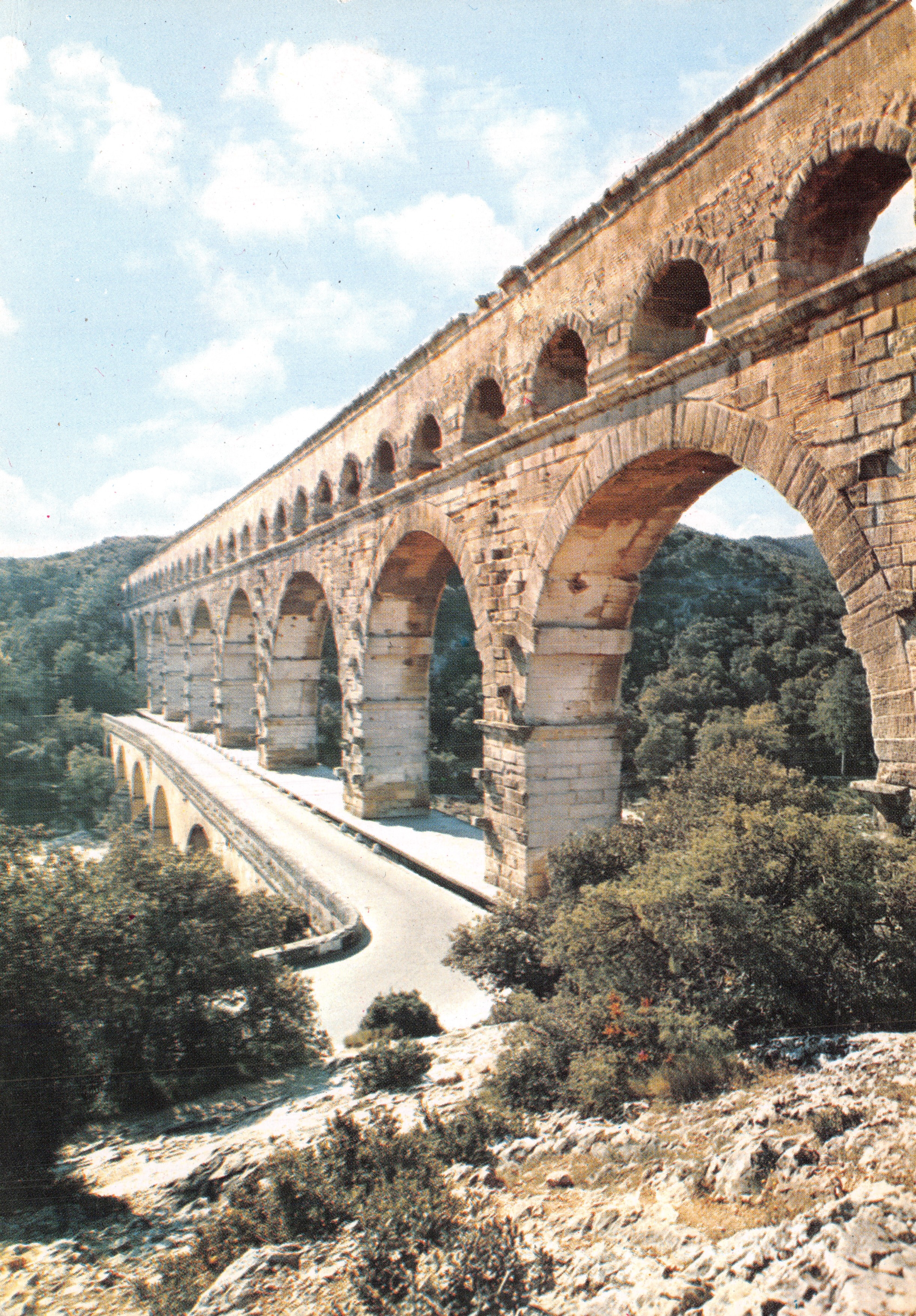 Puente de Gard — acueducto romano — Éditions des Frères Lyon-Lumière, Lyon