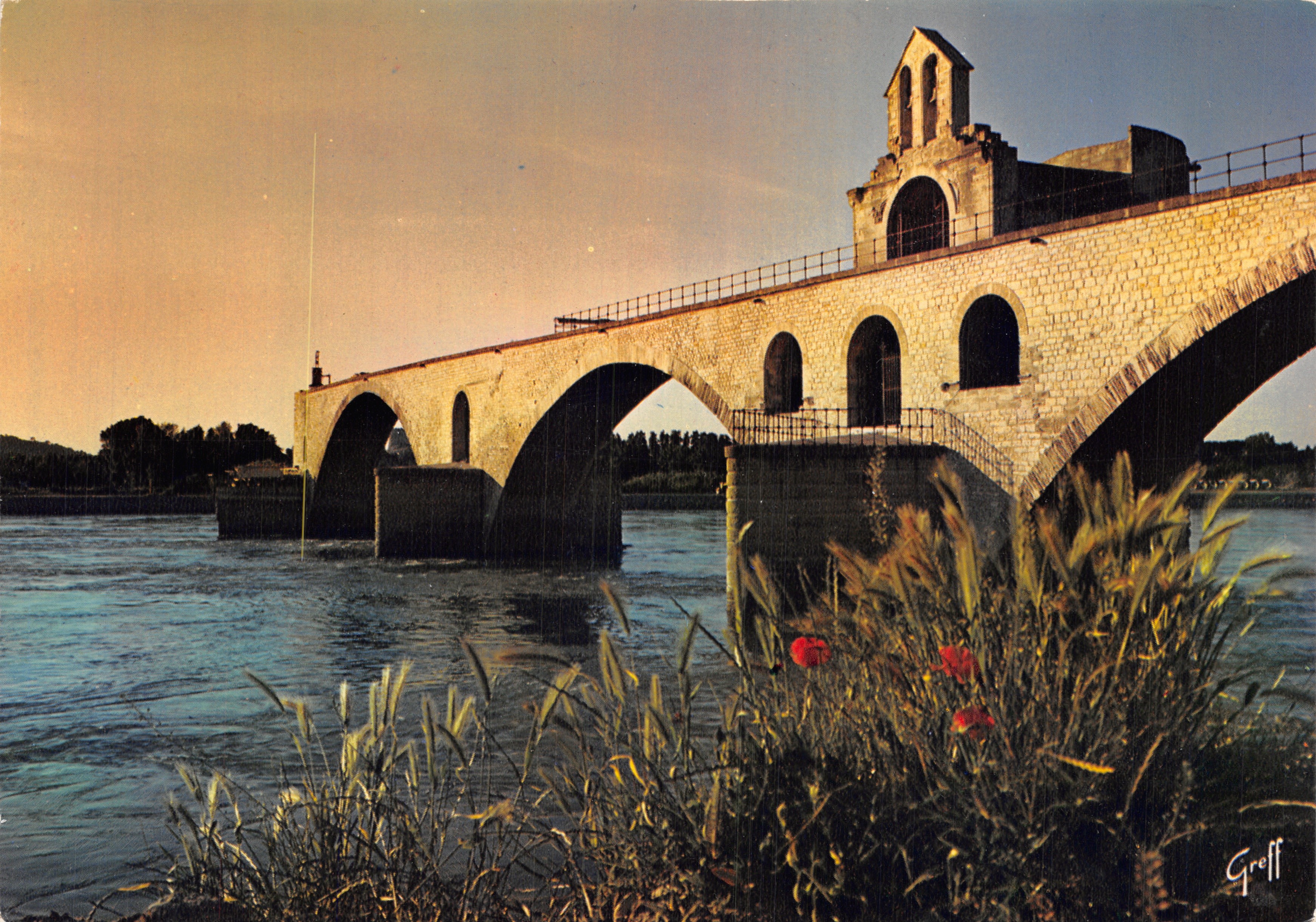 Pont Saint-Bénézet — Avignon (Vaucluse) — Éditions GREFF