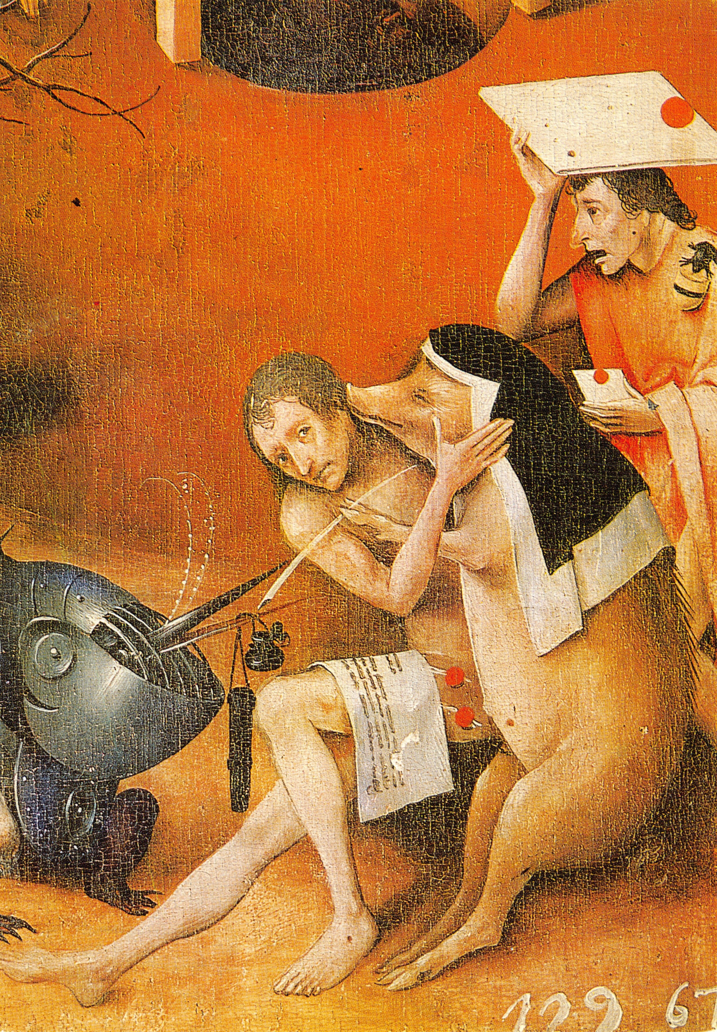 El Jardín de las Delicias — fragmento — Museo del Prado, Silex