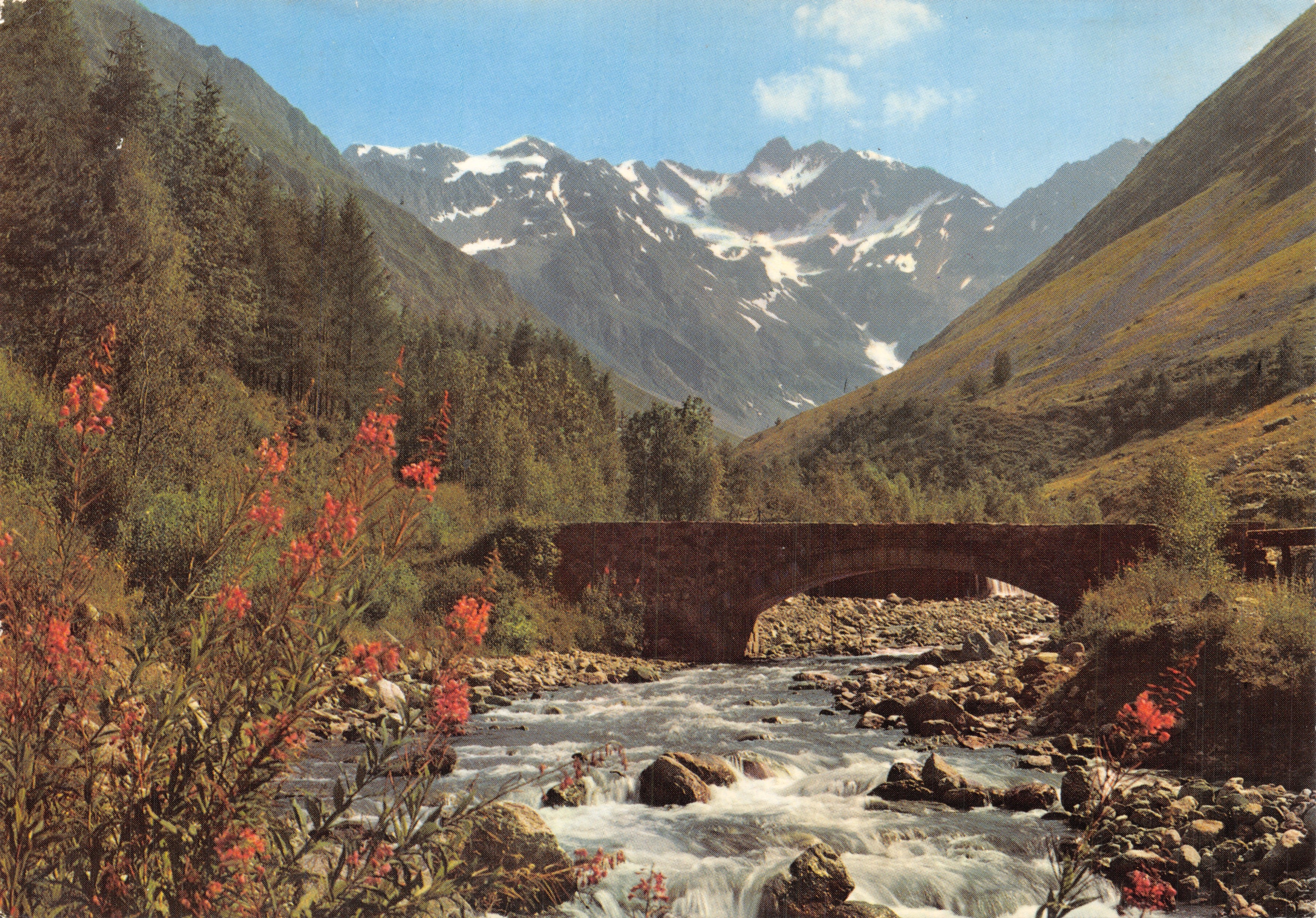 De Alpse Touristisch — Mooie locatie aan de kant van een torrent — Editions SPADEM, nr. 059