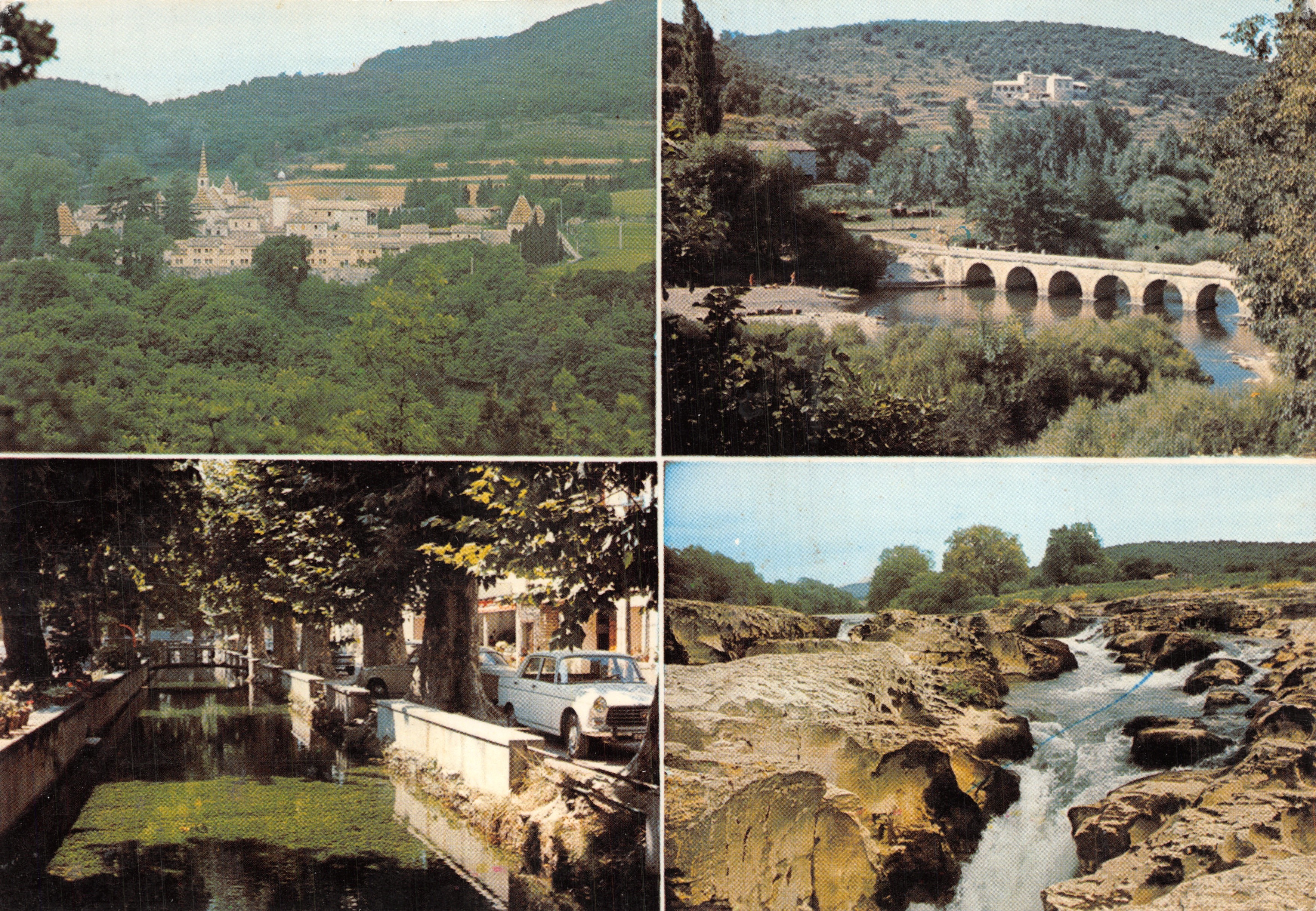 Goudargues — Le Canal, Le Pont sur la Cèze, Les Cascades du Sautadet, La Chartreuse de Valbonne — Éditions du Vieux Port