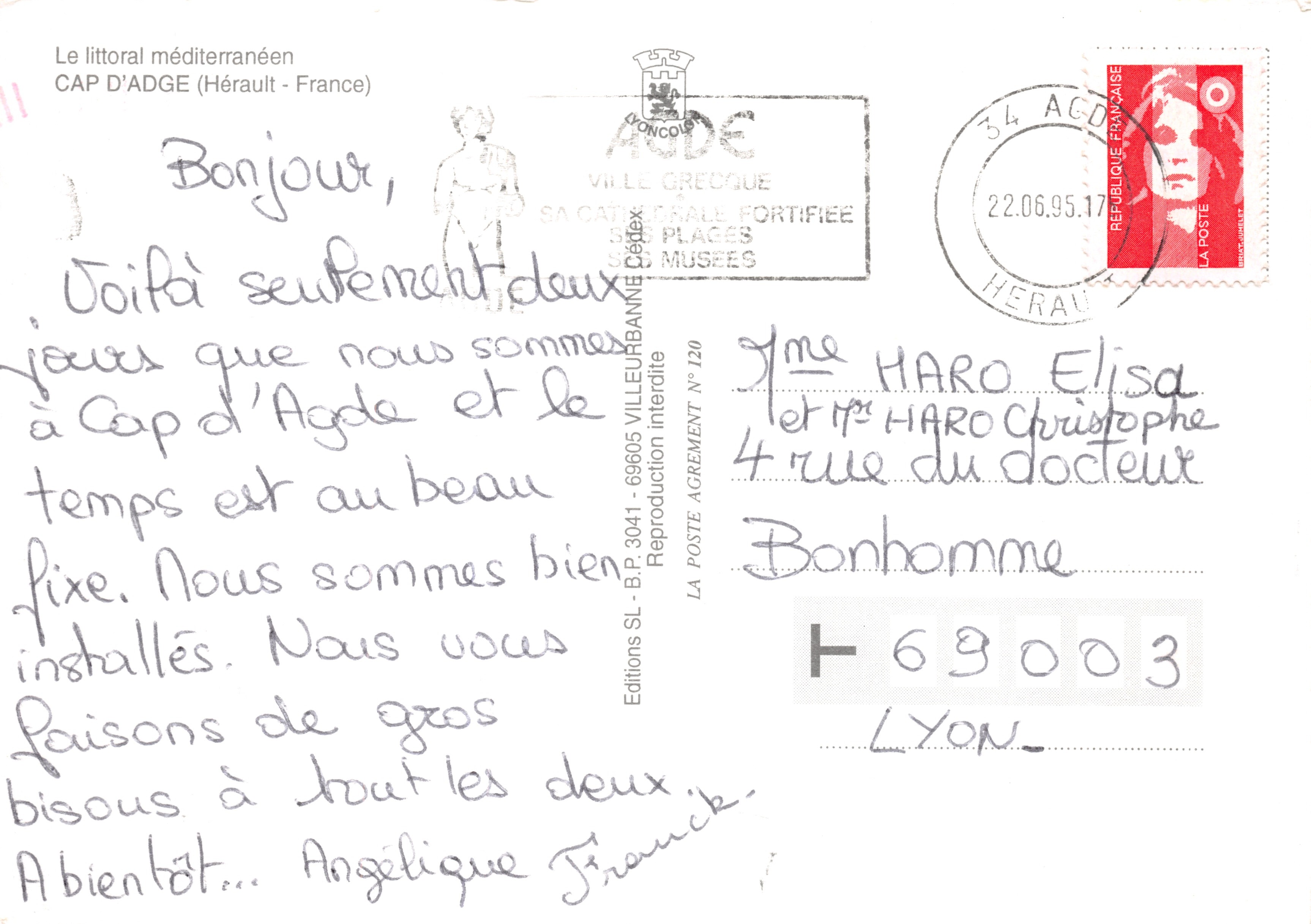 Les plaisirs de l'été — Cap d'Agde — Éditions SL-B-P — Reverso