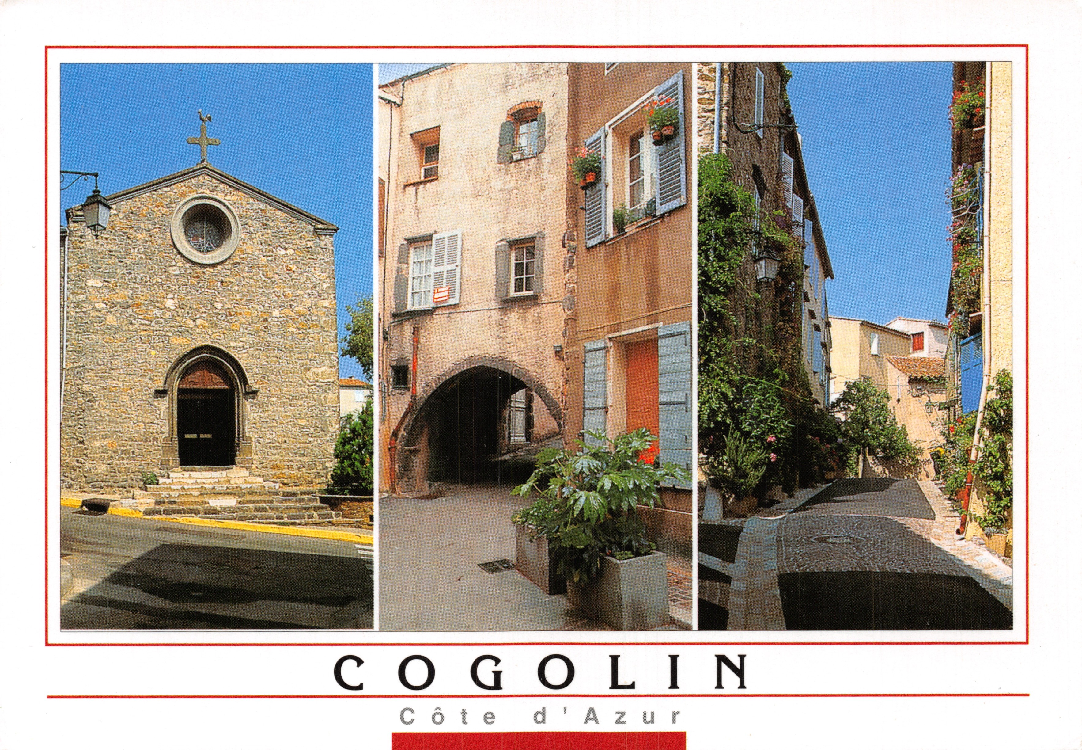 Cogolin — church, alleys and architecture — ÉDITIONS MAR