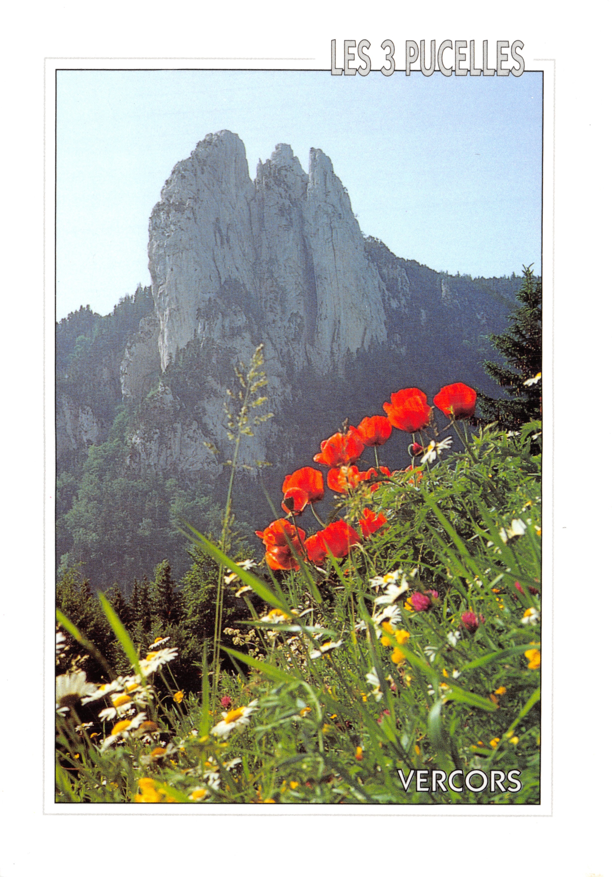 The Three Maidens — Sharp Rocks of Vercors — FLASH CARTES Editions