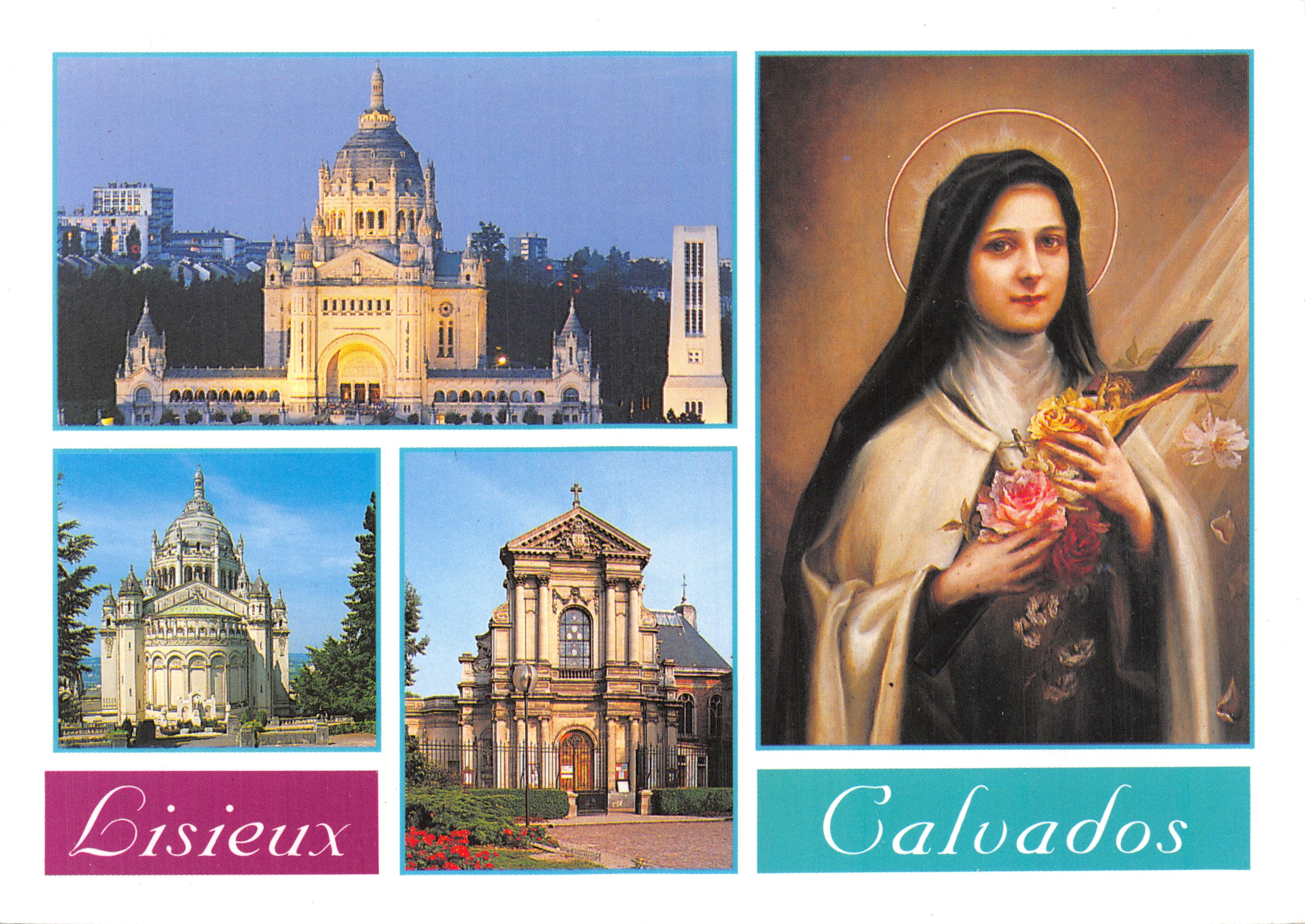 Lisieux — Basilica del Sacro Cuore e edificio religioso — Éditions Combier (Calvados)