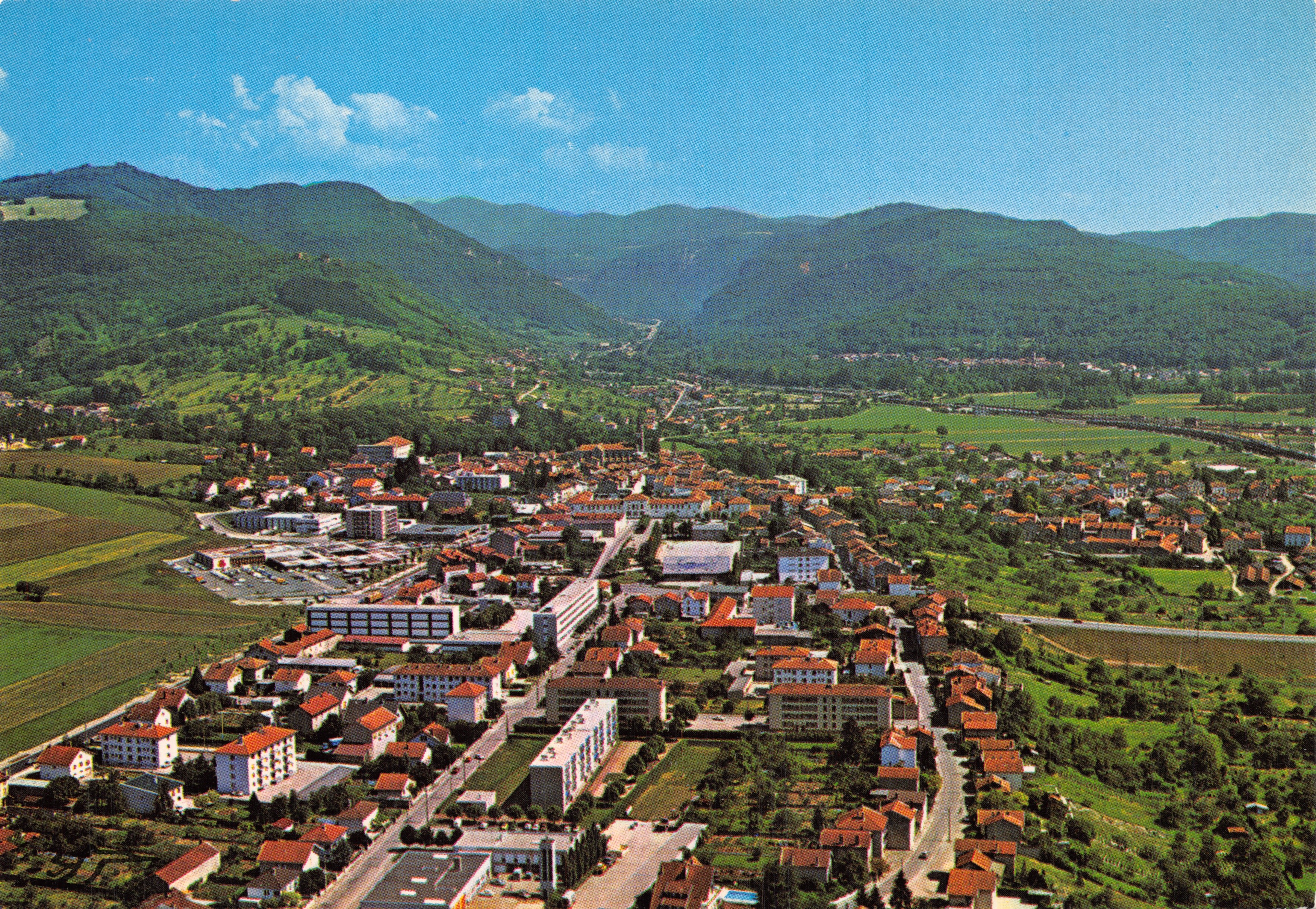 Amberieu-en-Bugey — vue générale — Éditions La Cigogne, Lyon