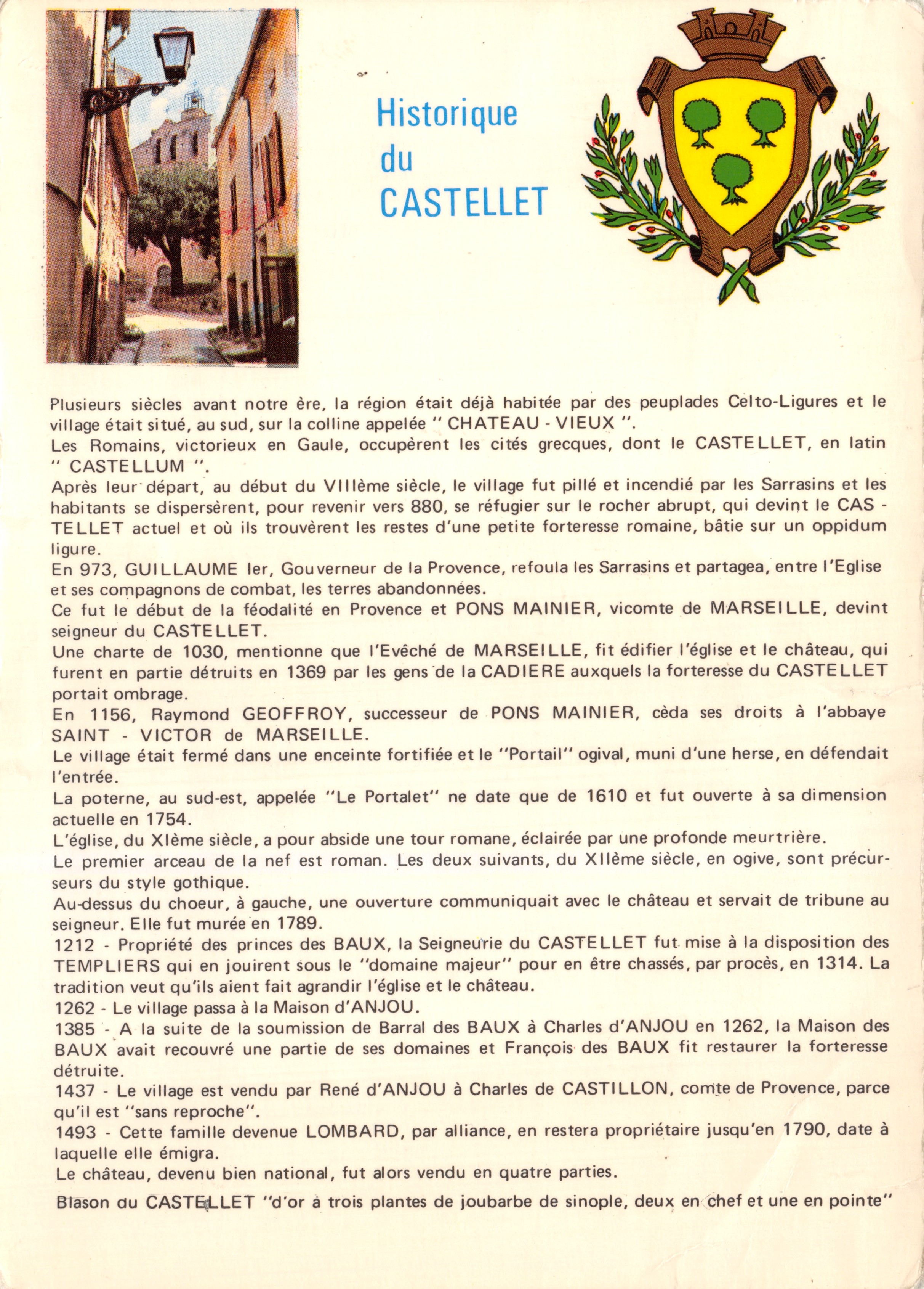 Le Castellet — Village Médiéval — Les Éditions Bandol
