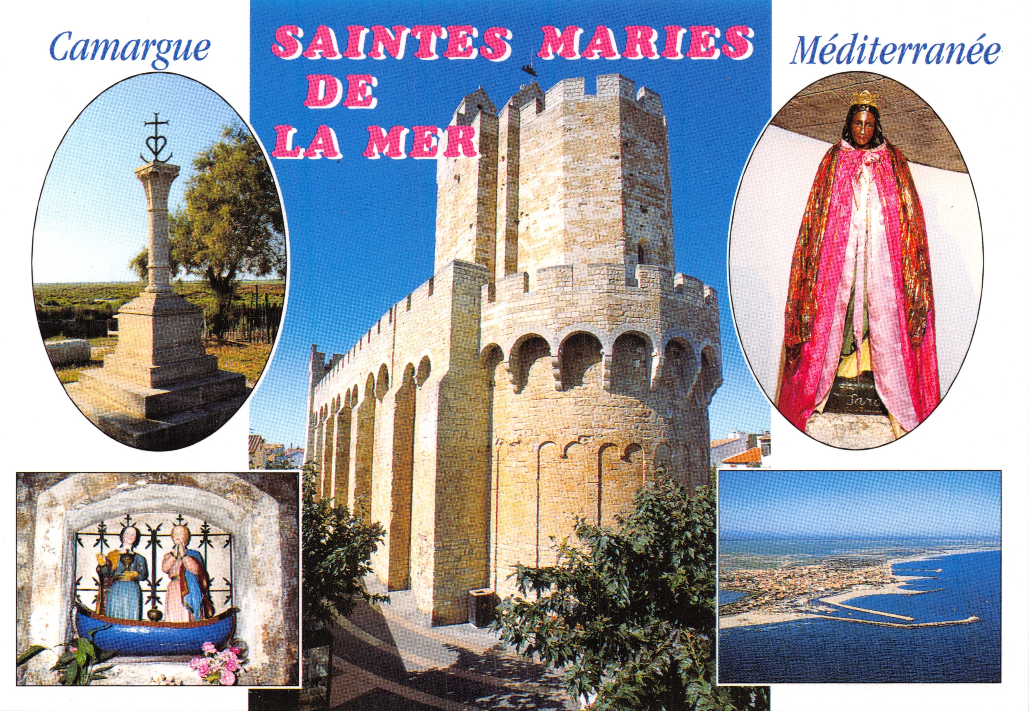 Saintes Maries de la Mer — Église et paysages — Éditions ST JEAN DE MEDAS