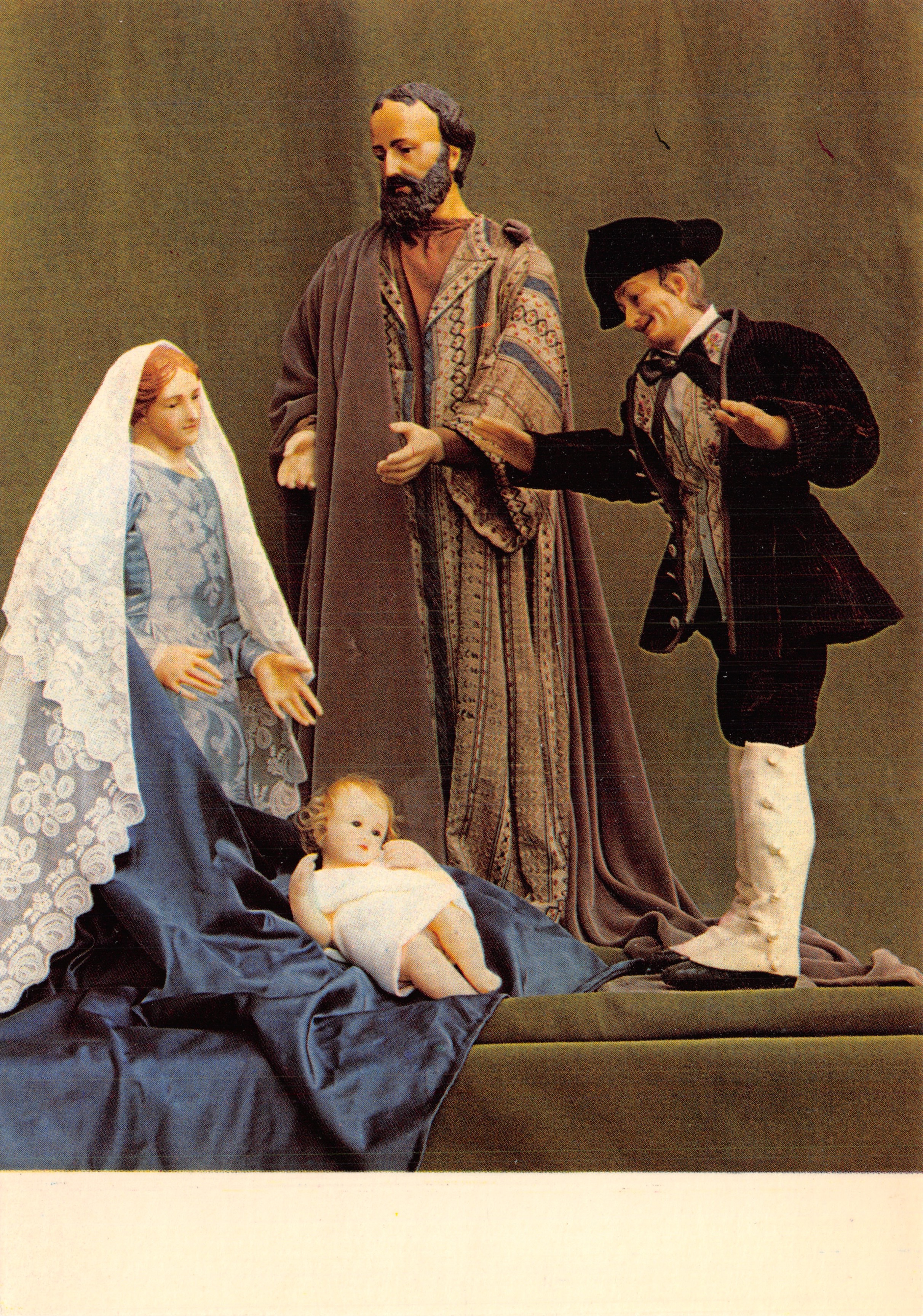Avignon (Vaucluse) — Crèche : La Sainte Famille et le Ravi — Éditions GAUD