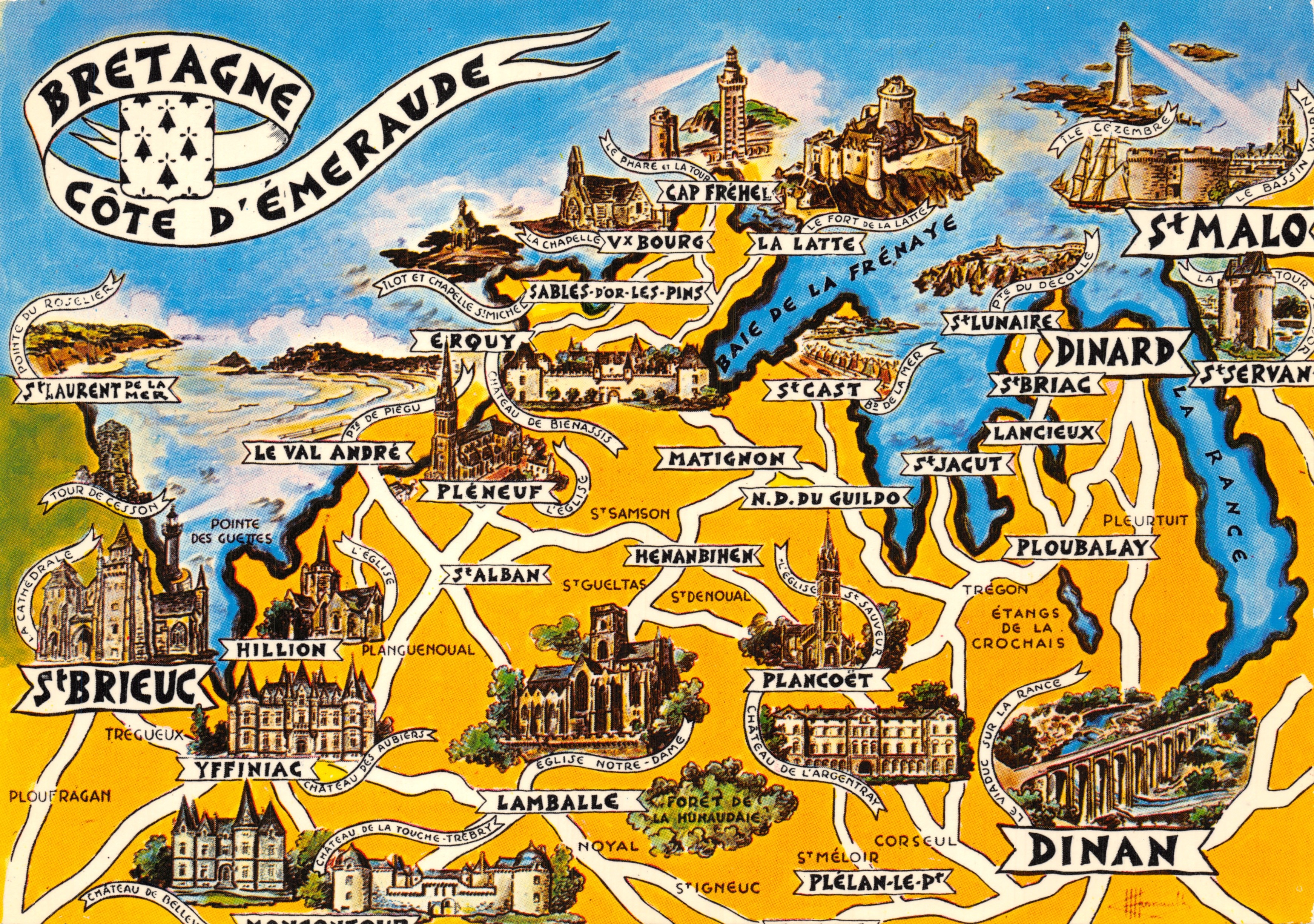 Bretagne — Côte d'Émeraude — Éditeur Couleurs Naturelles