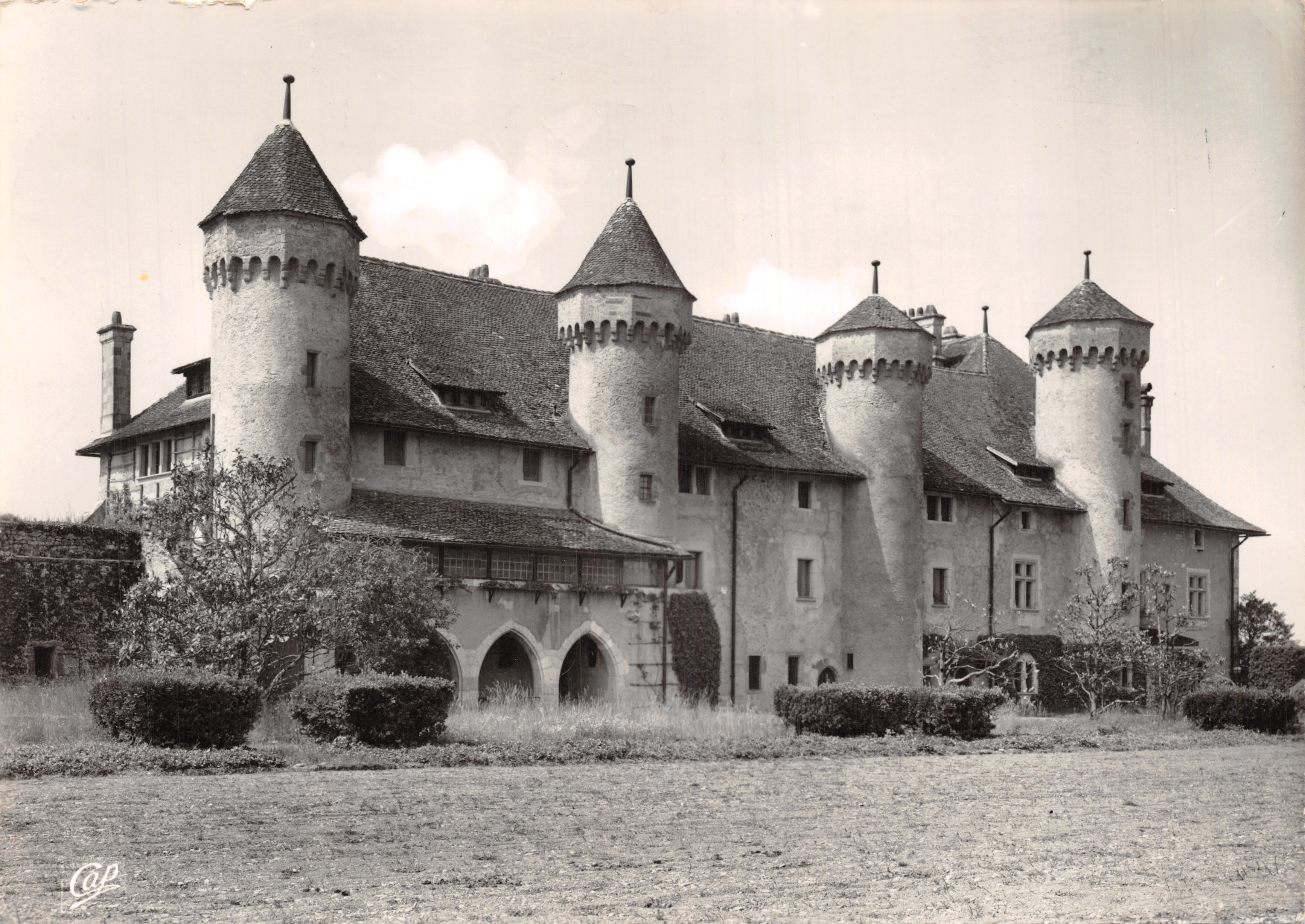 El Castillo de Ripaille — vista general — Cie des Arts Photomécaniques (61) n.º 351