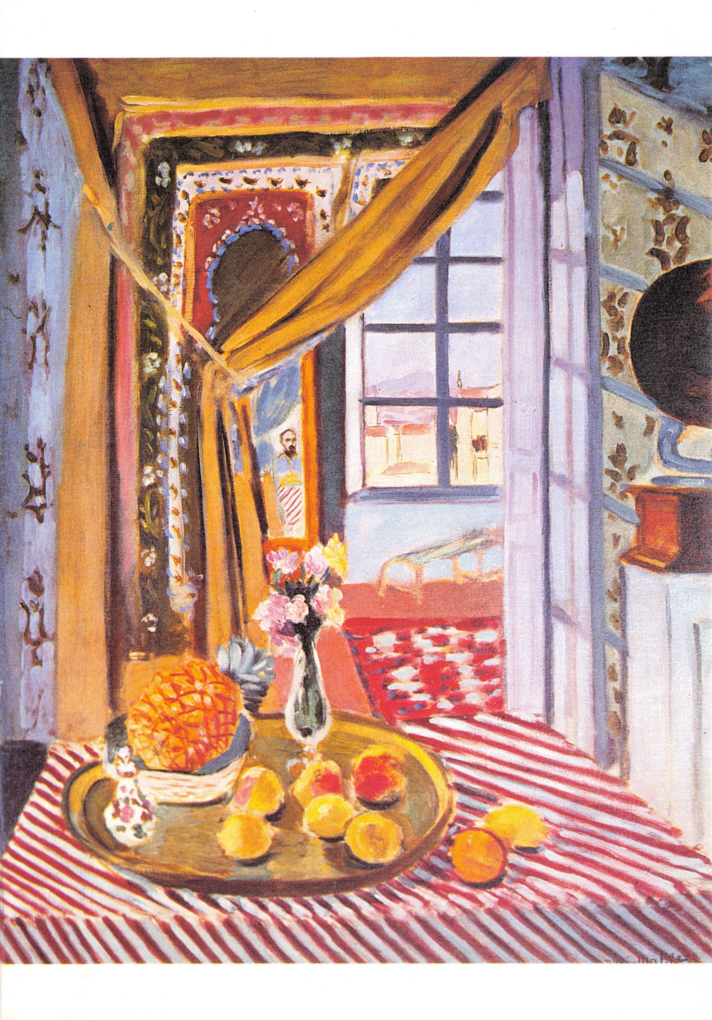 Intérieur au phonographe — scène intérieure avec fruits et phonographe — Arti Grafiche Ricordi S.p.A. Milano